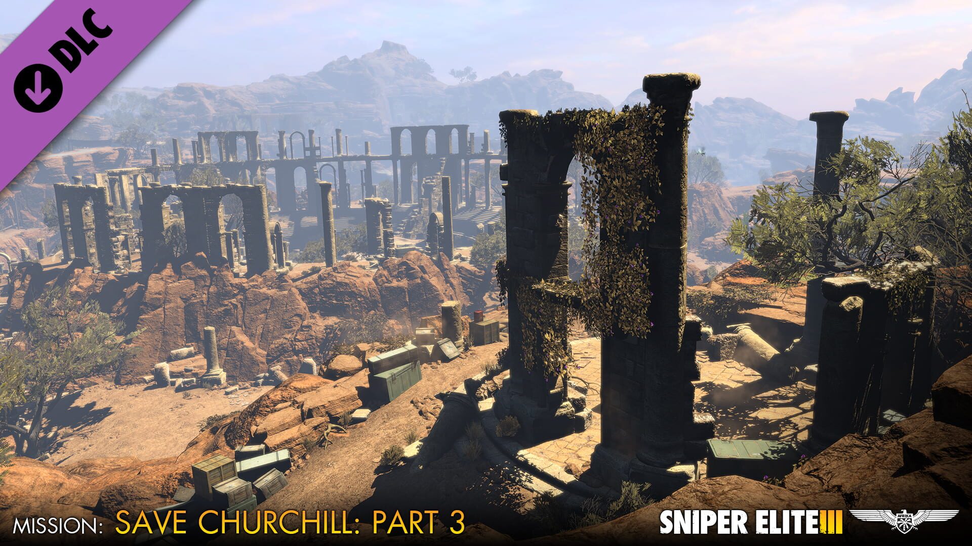 Screenshot for Sniper Elite III: Save Churchill Part 3 - Confrontation