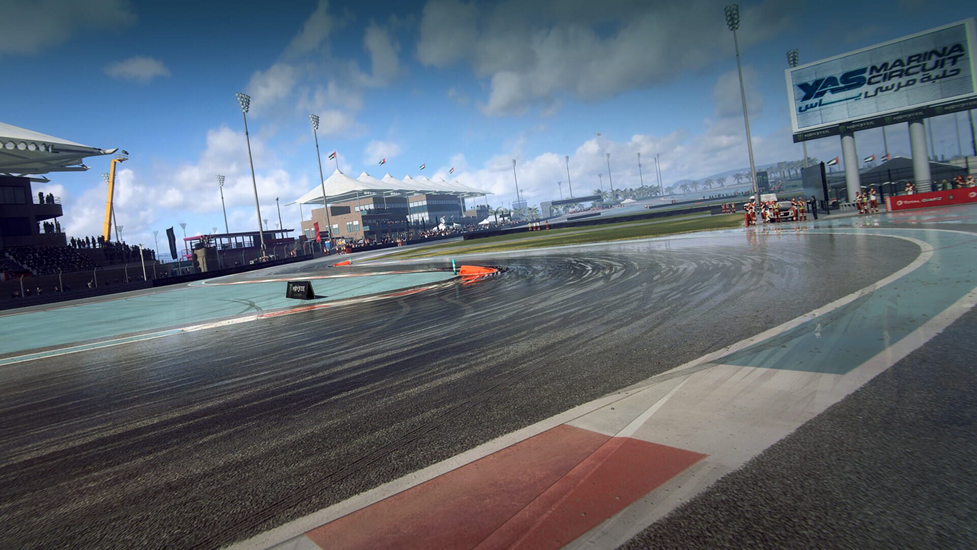 Screenshot for DiRT Rally 2.0: Yas Marina Circuit, Abu Dhabi (Rallycross Track)
