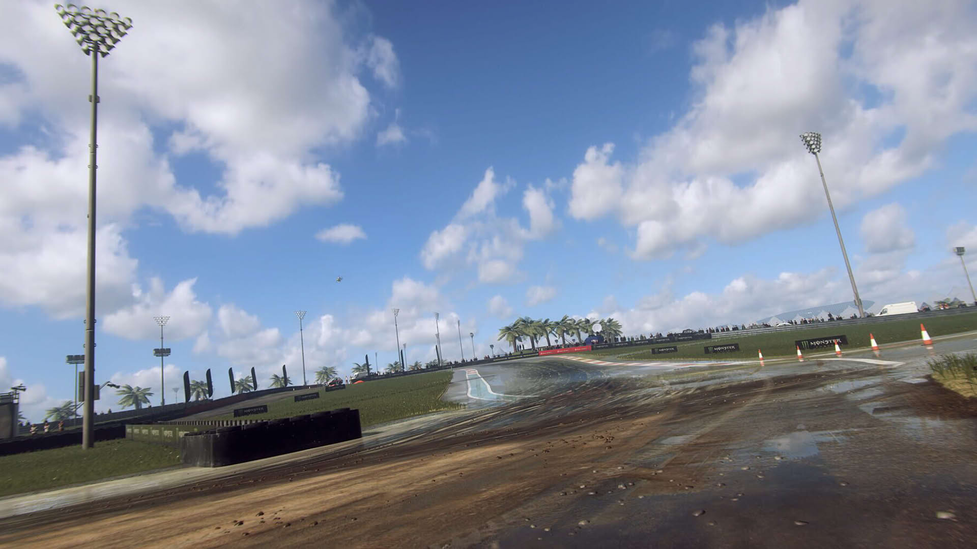 Screenshot for DiRT Rally 2.0: Yas Marina Circuit, Abu Dhabi (Rallycross Track)