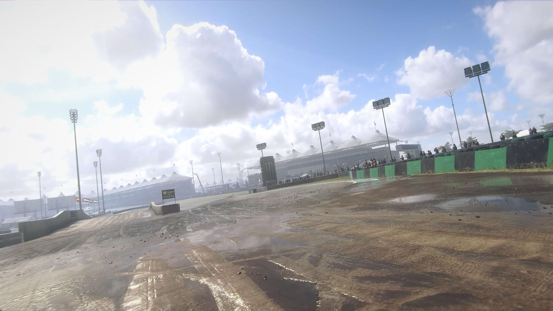 Screenshot for DiRT Rally 2.0: Yas Marina Circuit, Abu Dhabi (Rallycross Track)