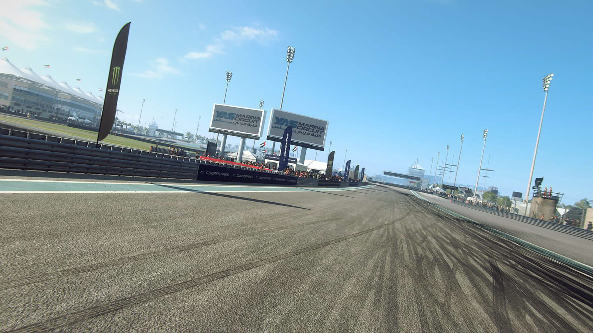 Screenshot for DiRT Rally 2.0: Yas Marina Circuit, Abu Dhabi (Rallycross Track)