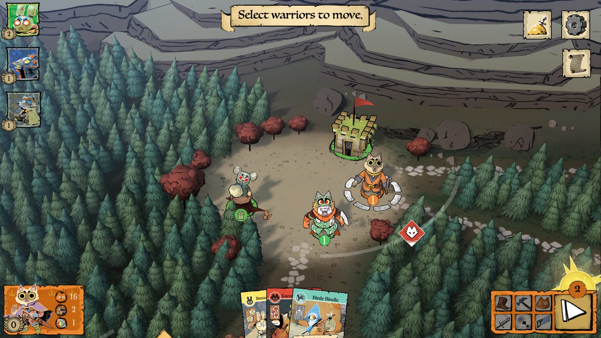 Screenshot for Root: The Clockwork Expansion
