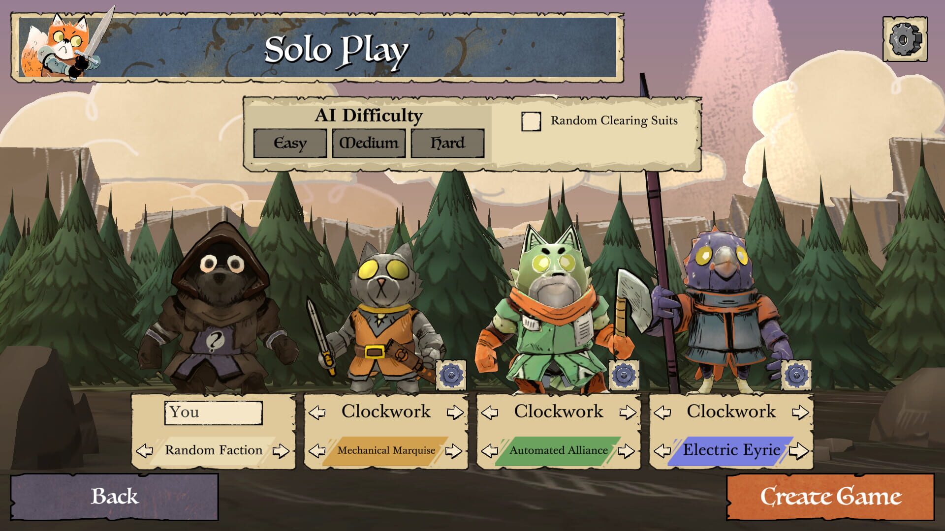 Screenshot for Root: The Clockwork Expansion