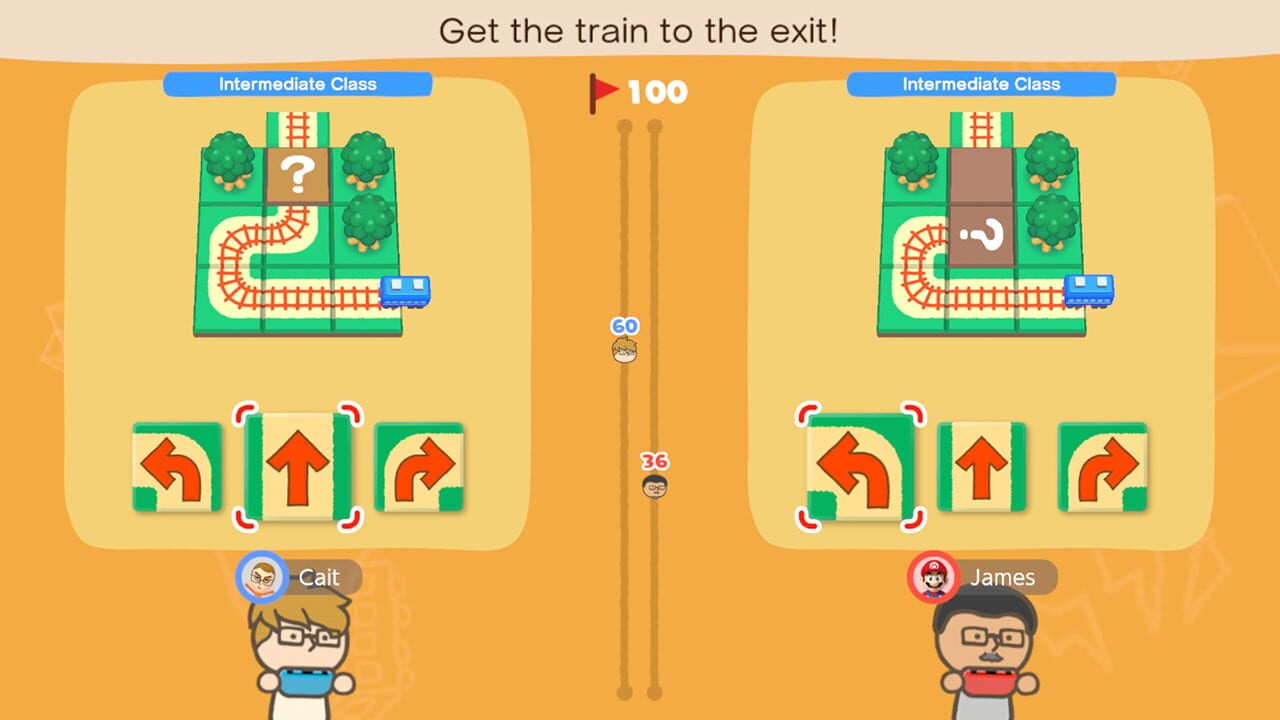Screenshot for Big Brain Academy: Brain vs. Brain
