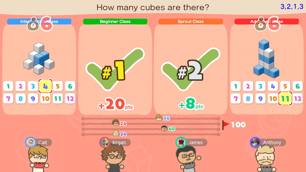 Screenshot for Big Brain Academy: Brain vs. Brain