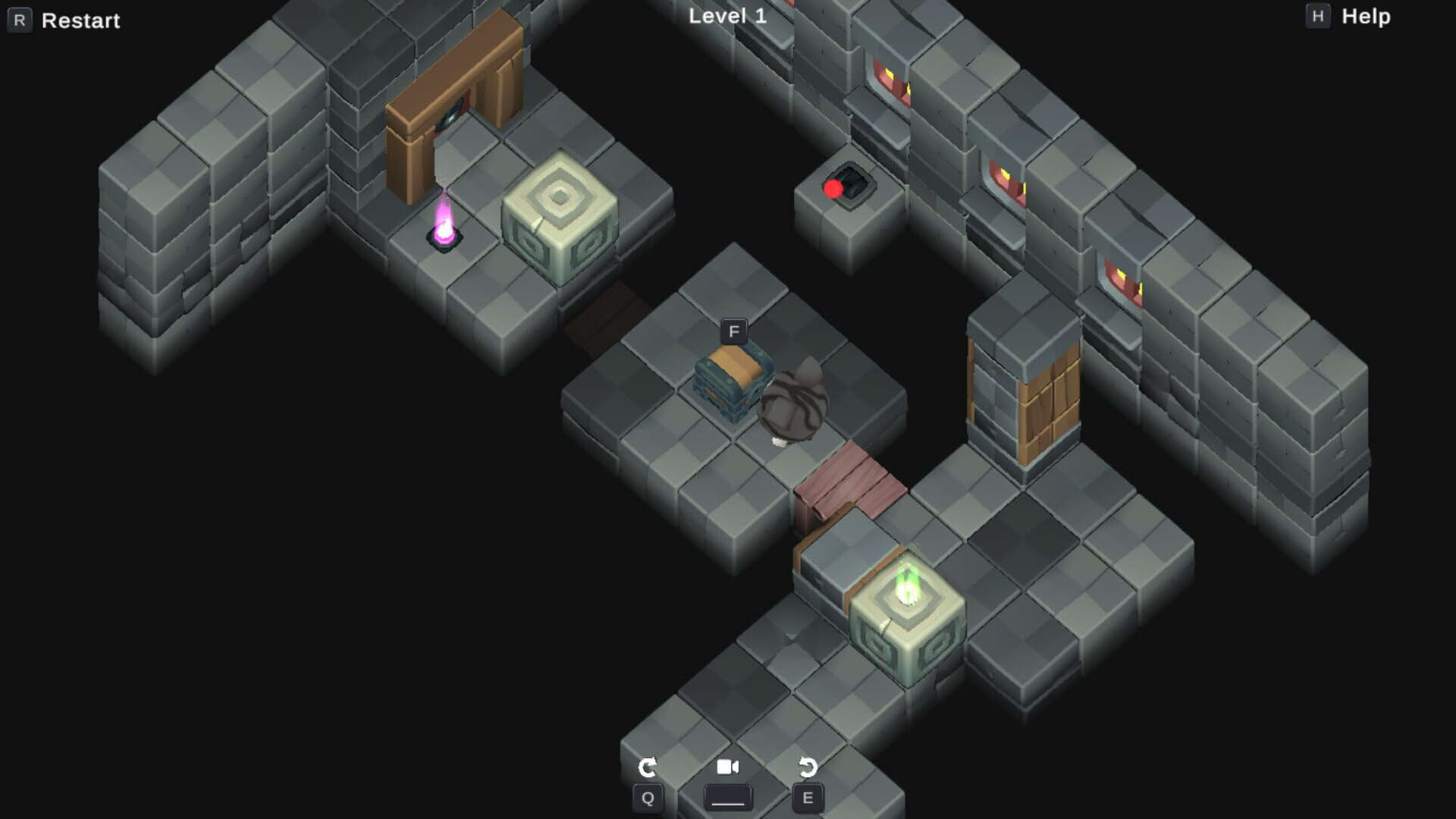 Screenshot for Sokocat: Dungeon