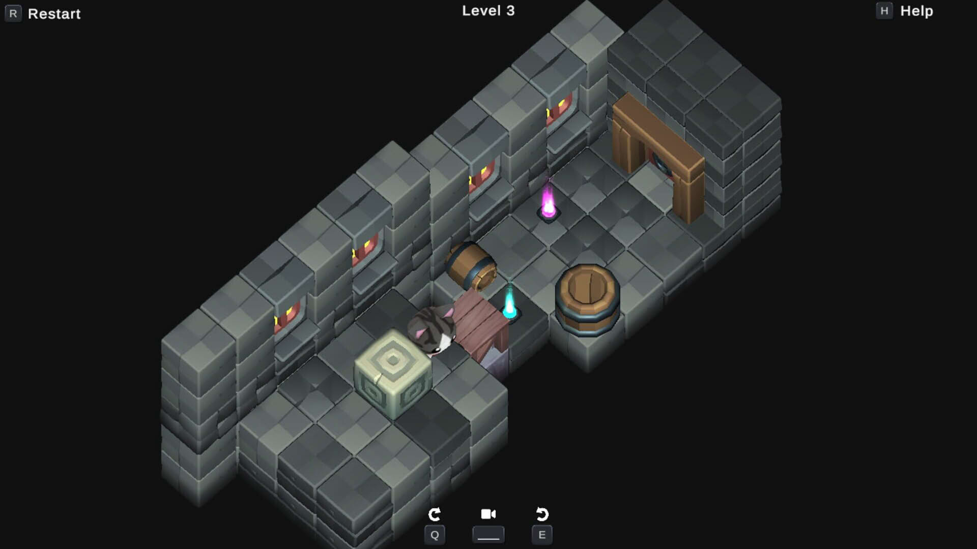 Screenshot for Sokocat: Dungeon