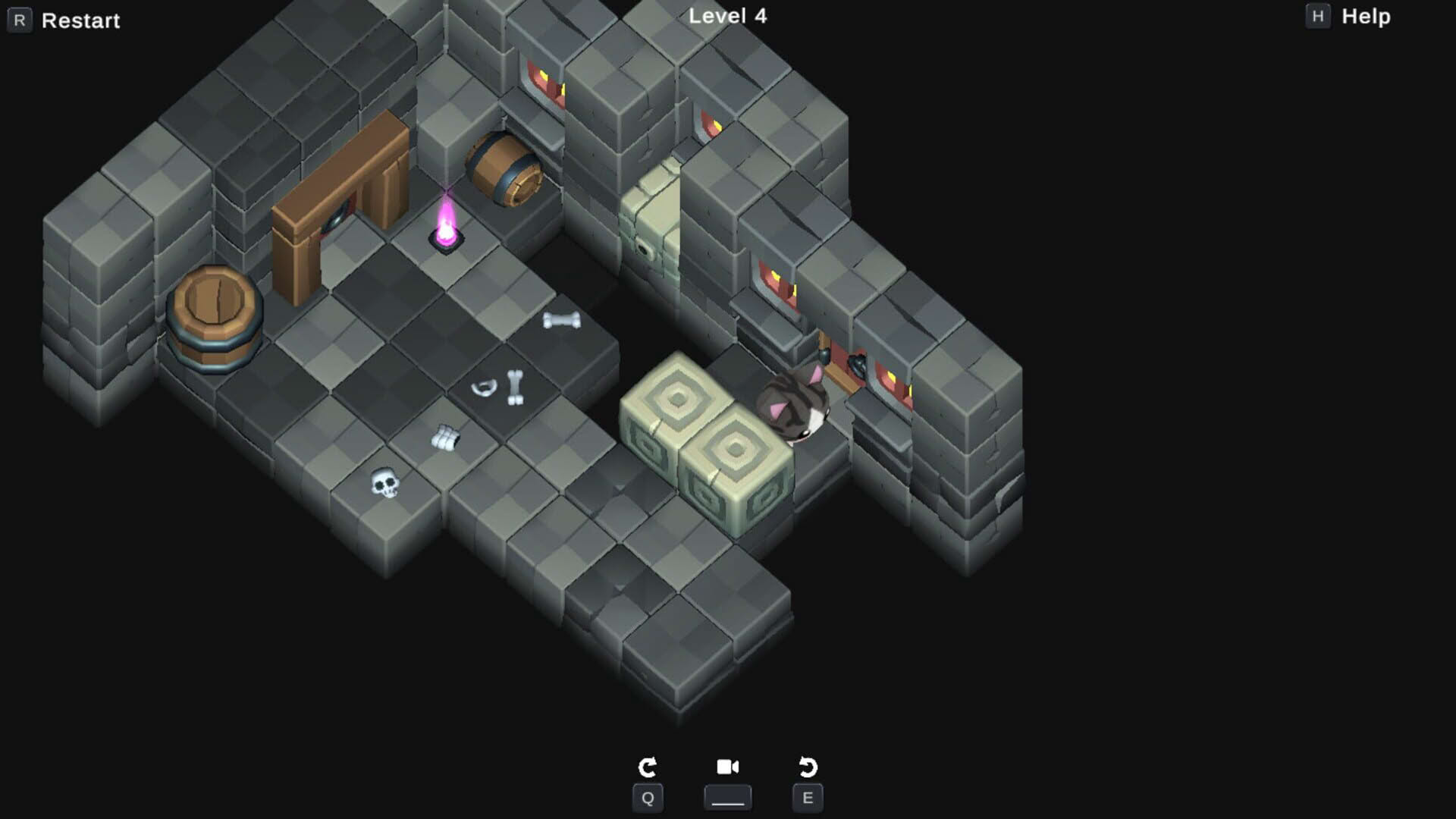 Screenshot for Sokocat: Dungeon