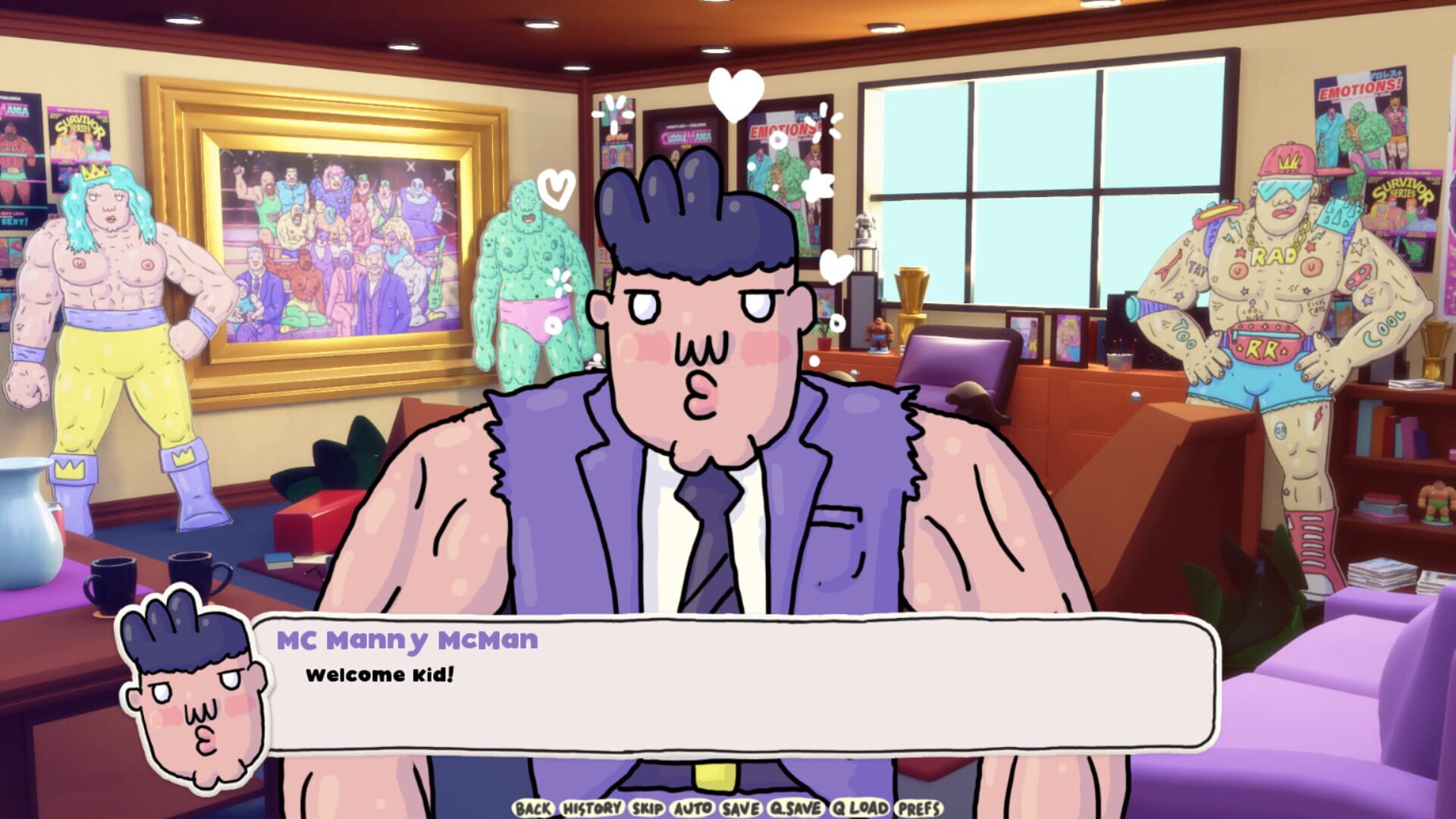 Screenshot for Wrestling With Emotions: New Kid on the Block