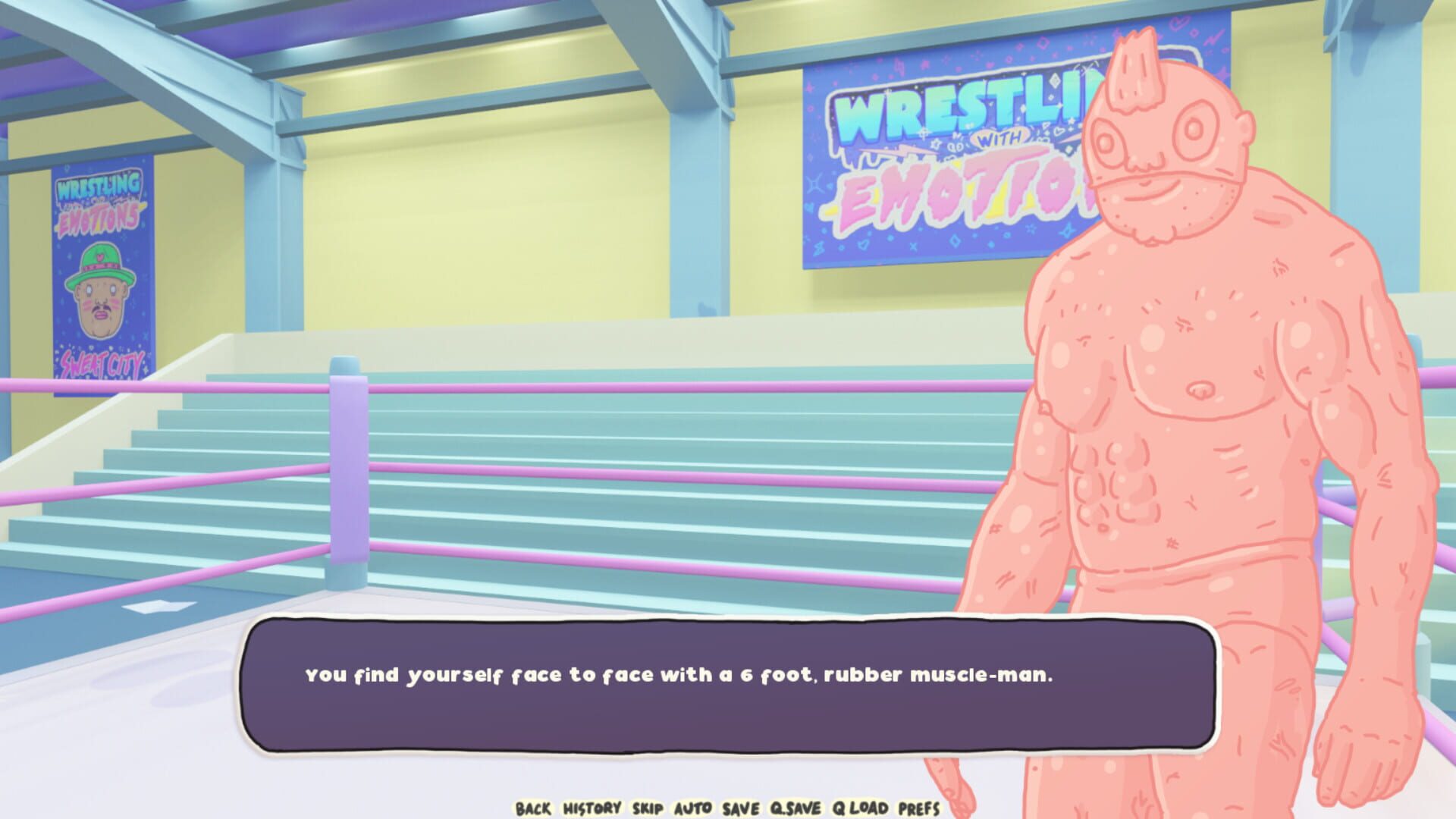 Screenshot for Wrestling With Emotions: New Kid on the Block