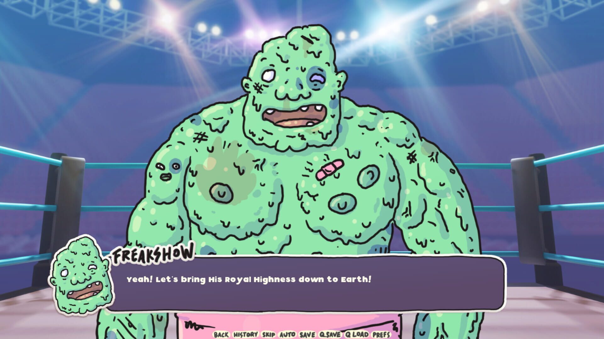 Screenshot for Wrestling With Emotions: New Kid on the Block