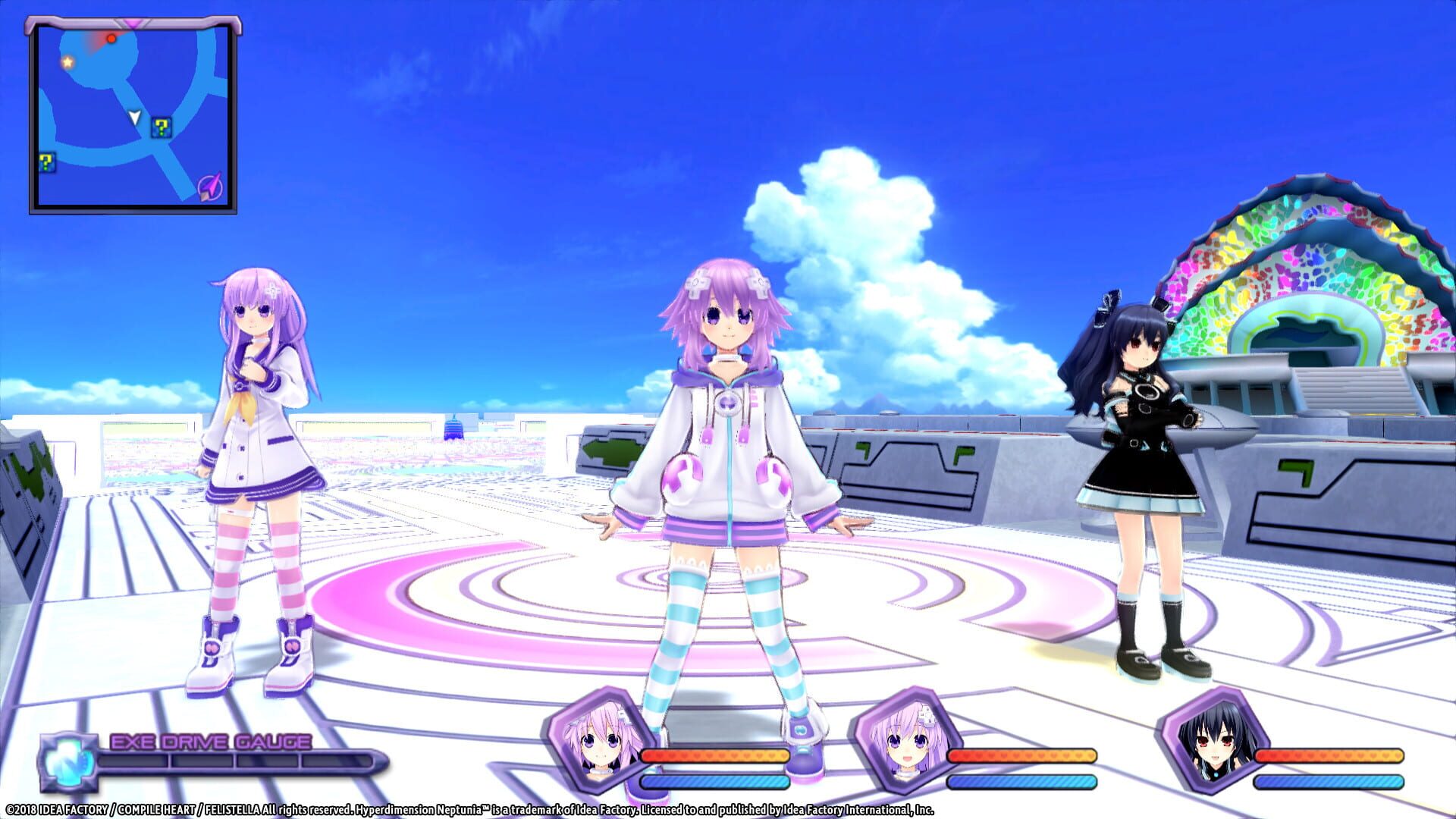 Screenshot for Hyperdimension Neptunia Re;Birth1: Pain Terrain