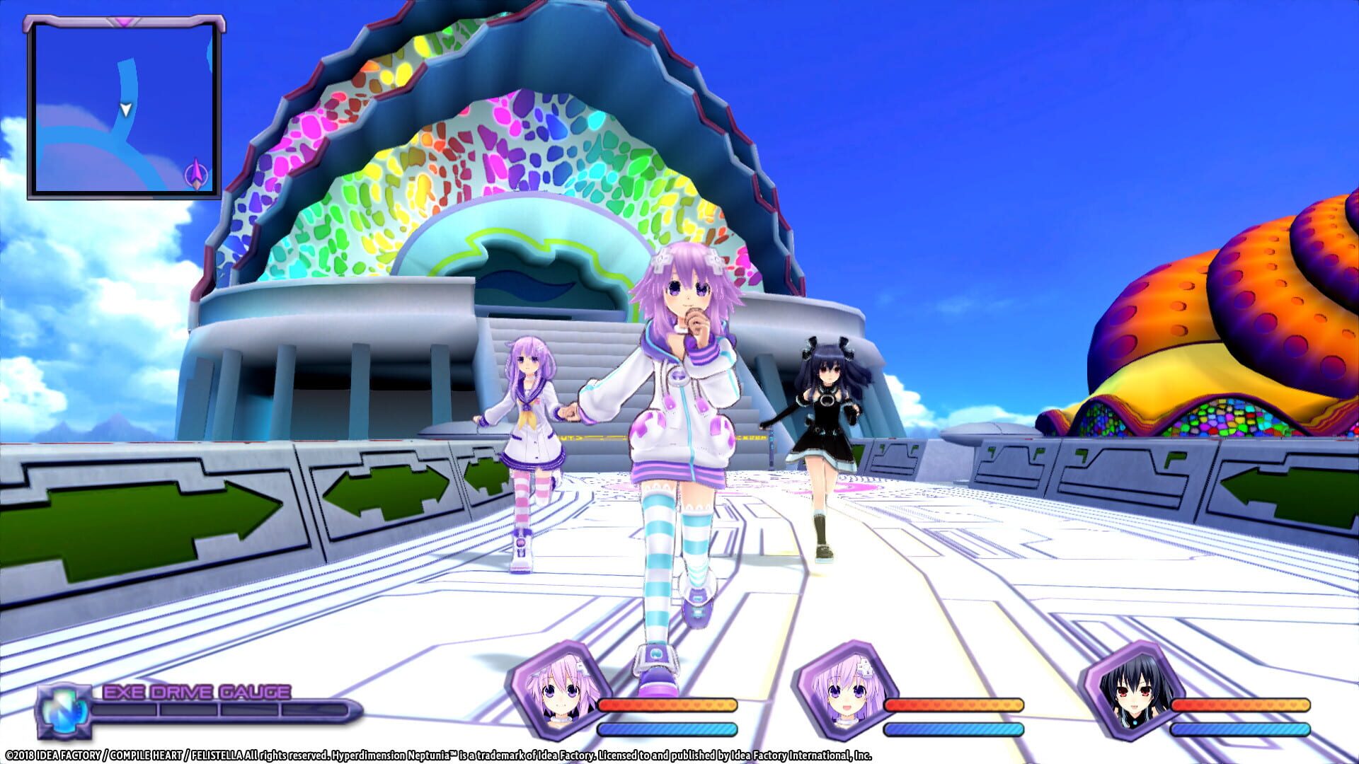 Screenshot for Hyperdimension Neptunia Re;Birth1: Pain Terrain