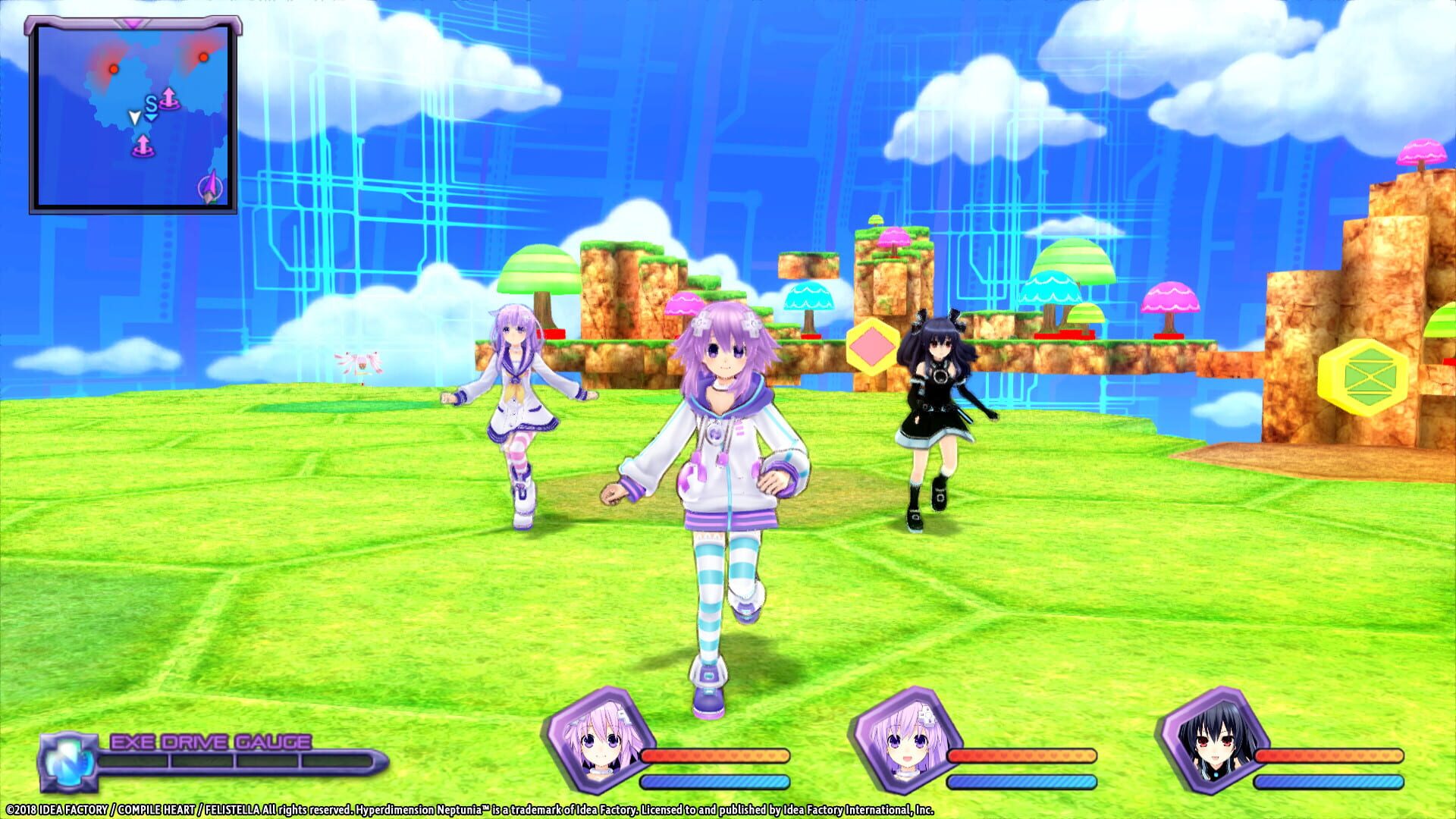 Screenshot for Hyperdimension Neptunia Re;Birth1: Pain Terrain