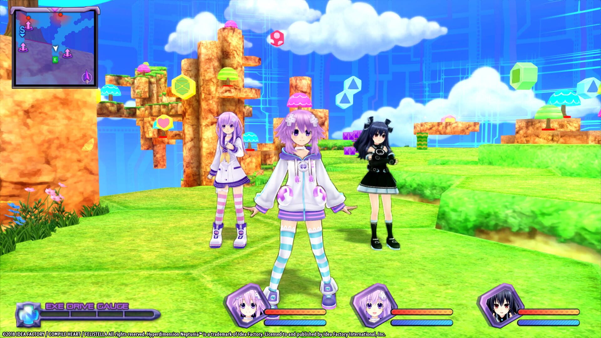 Screenshot for Hyperdimension Neptunia Re;Birth1: Pain Terrain