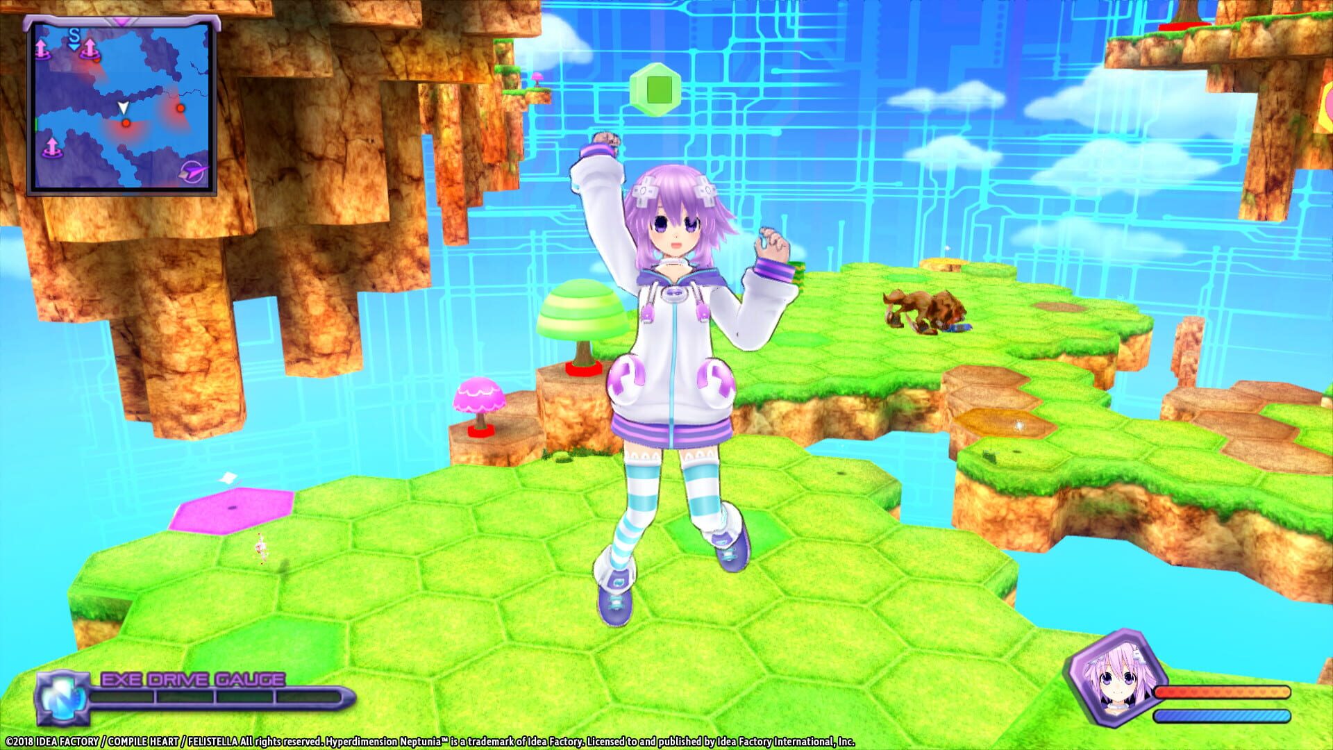 Screenshot for Hyperdimension Neptunia Re;Birth1: Pain Terrain
