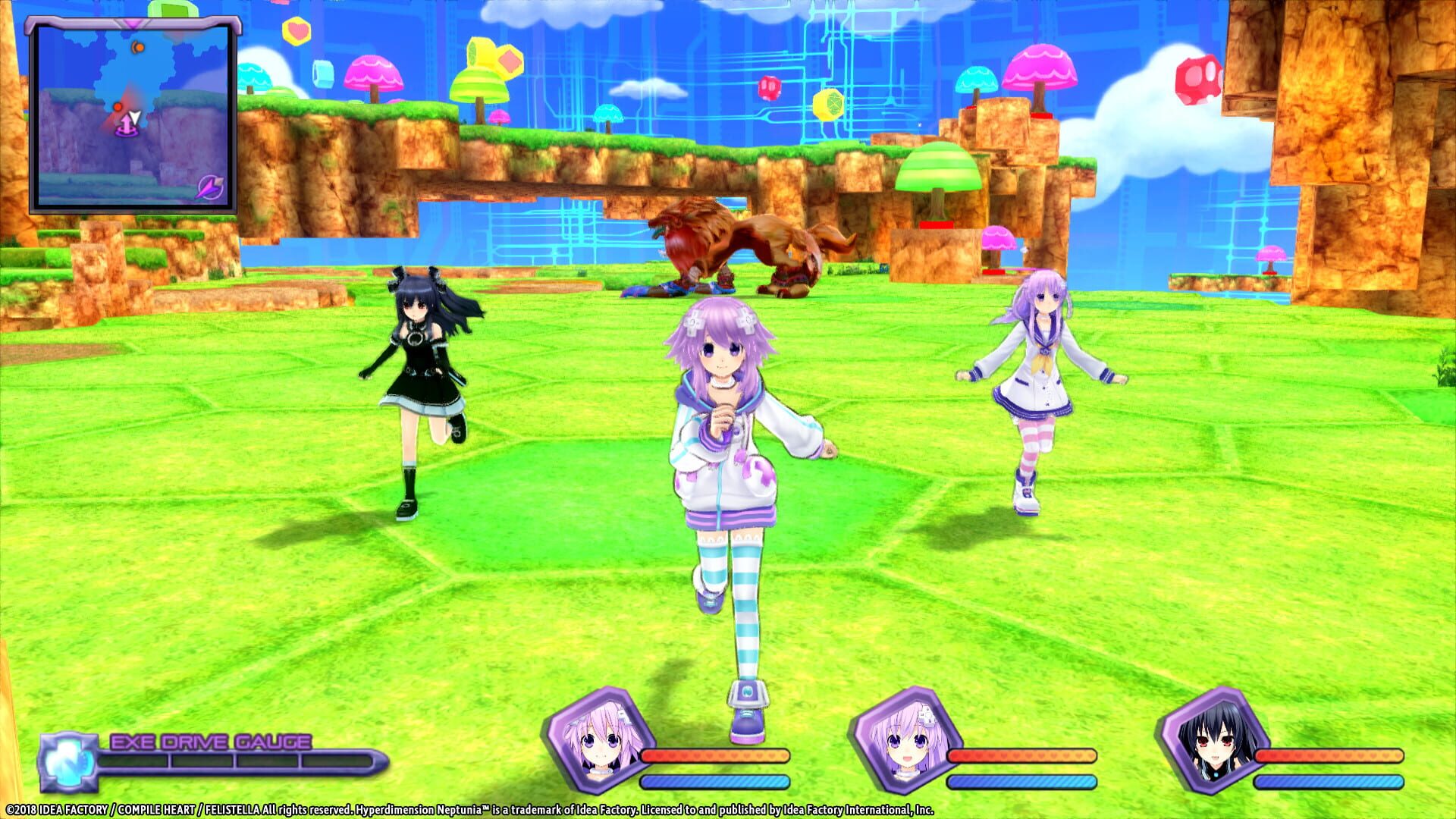 Screenshot for Hyperdimension Neptunia Re;Birth1: Pain Terrain