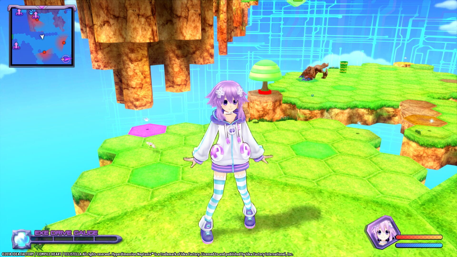 Screenshot for Hyperdimension Neptunia Re;Birth1: Pain Terrain