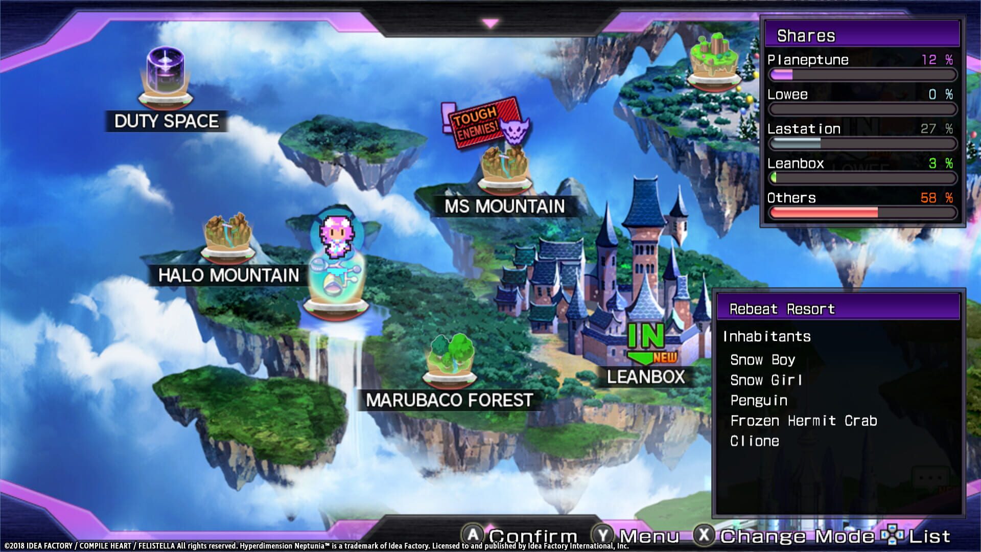 Screenshot for Hyperdimension Neptunia Re;Birth1: Pain Terrain