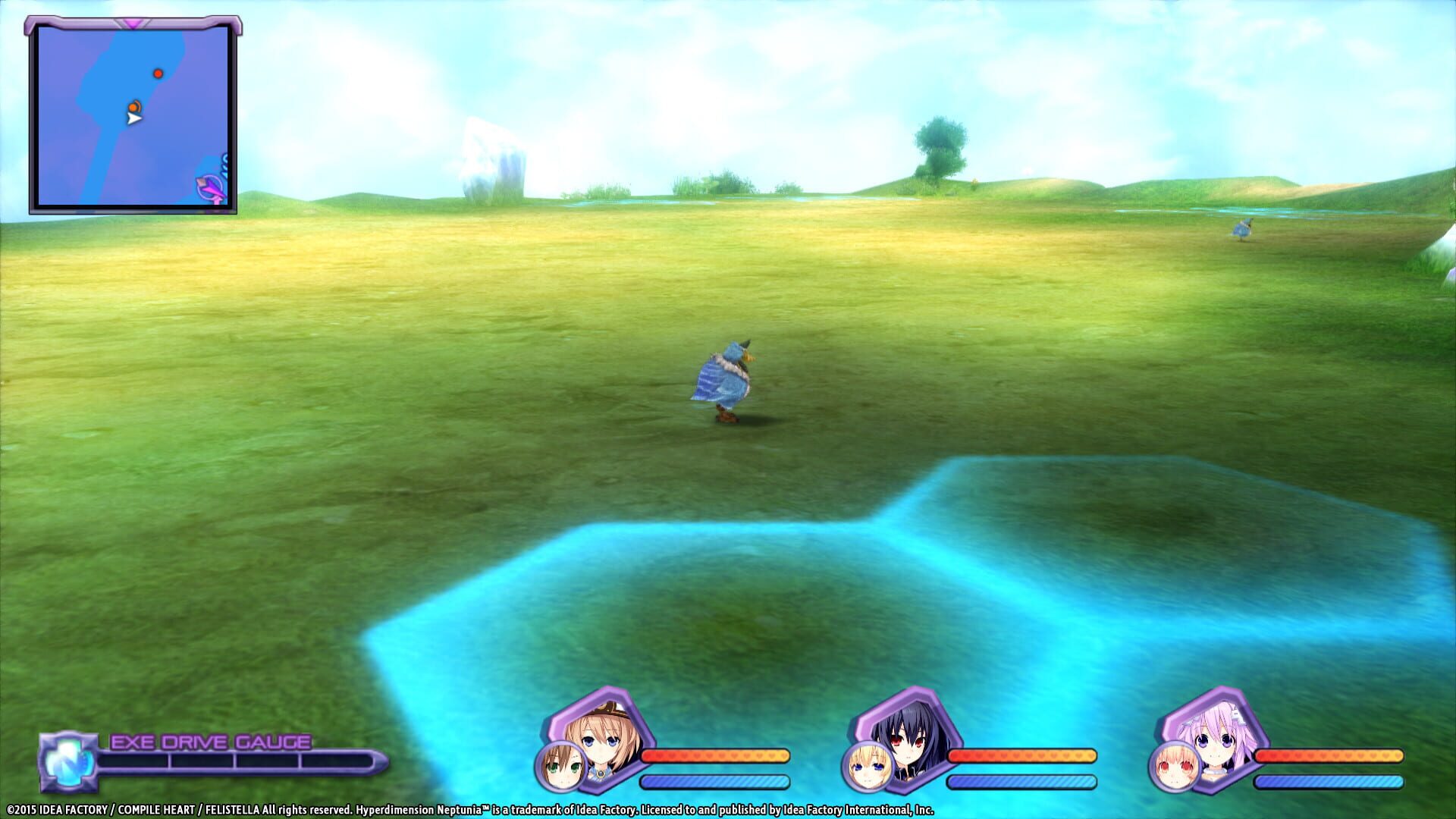 Screenshot for Hyperdimension Neptunia Re;Birth1: Mini Island