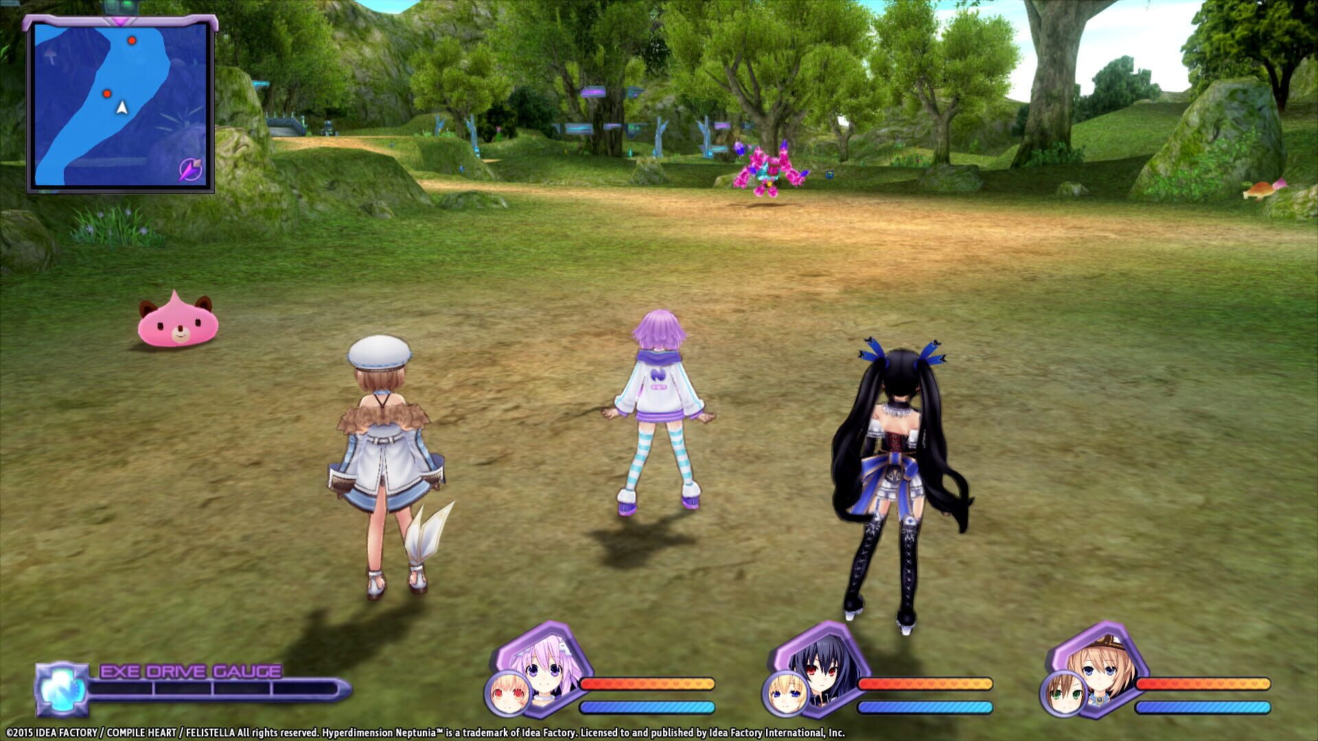 Screenshot for Hyperdimension Neptunia Re;Birth1: Lily-ad Dungeon