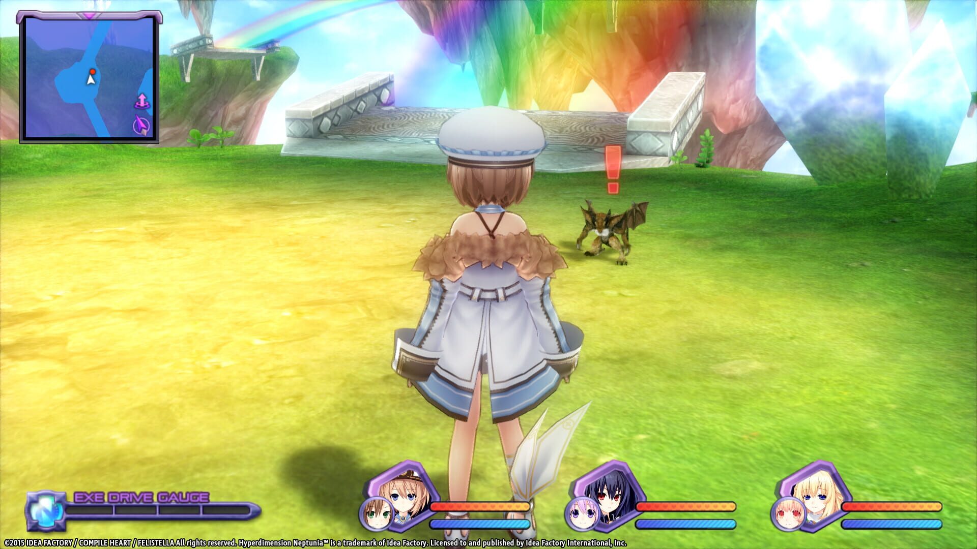 Screenshot for Hyperdimension Neptunia Re;Birth1: Mini Island