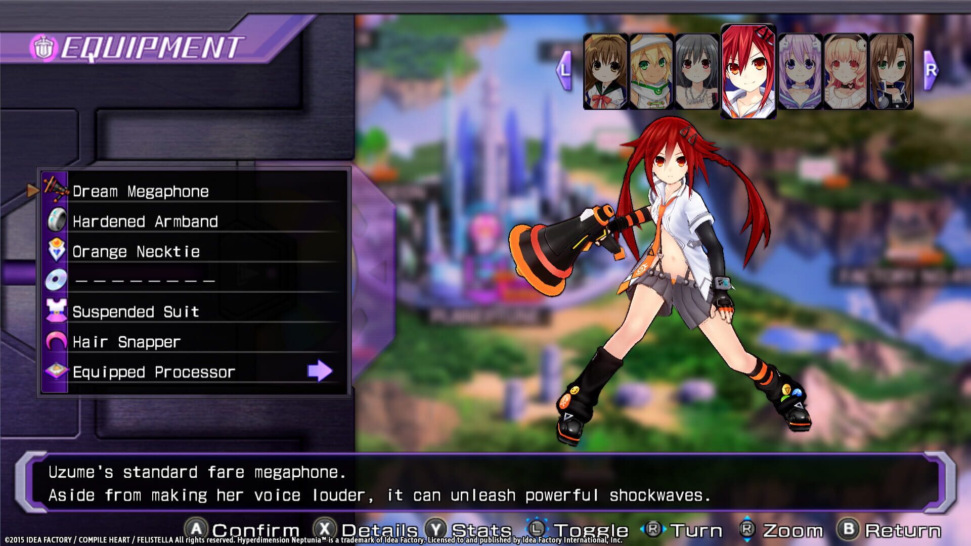 Screenshot for Hyperdimension Neptunia Re;Birth1: Uzume Battle Entry
