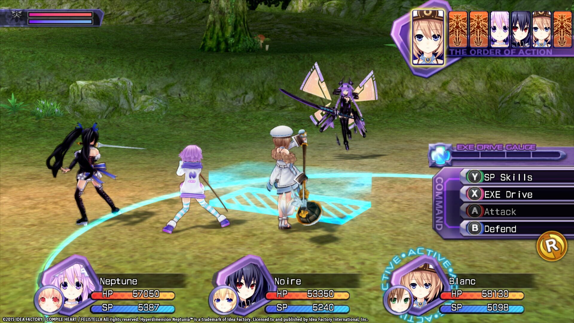 Screenshot for Hyperdimension Neptunia Re;Birth1: Shares Quests