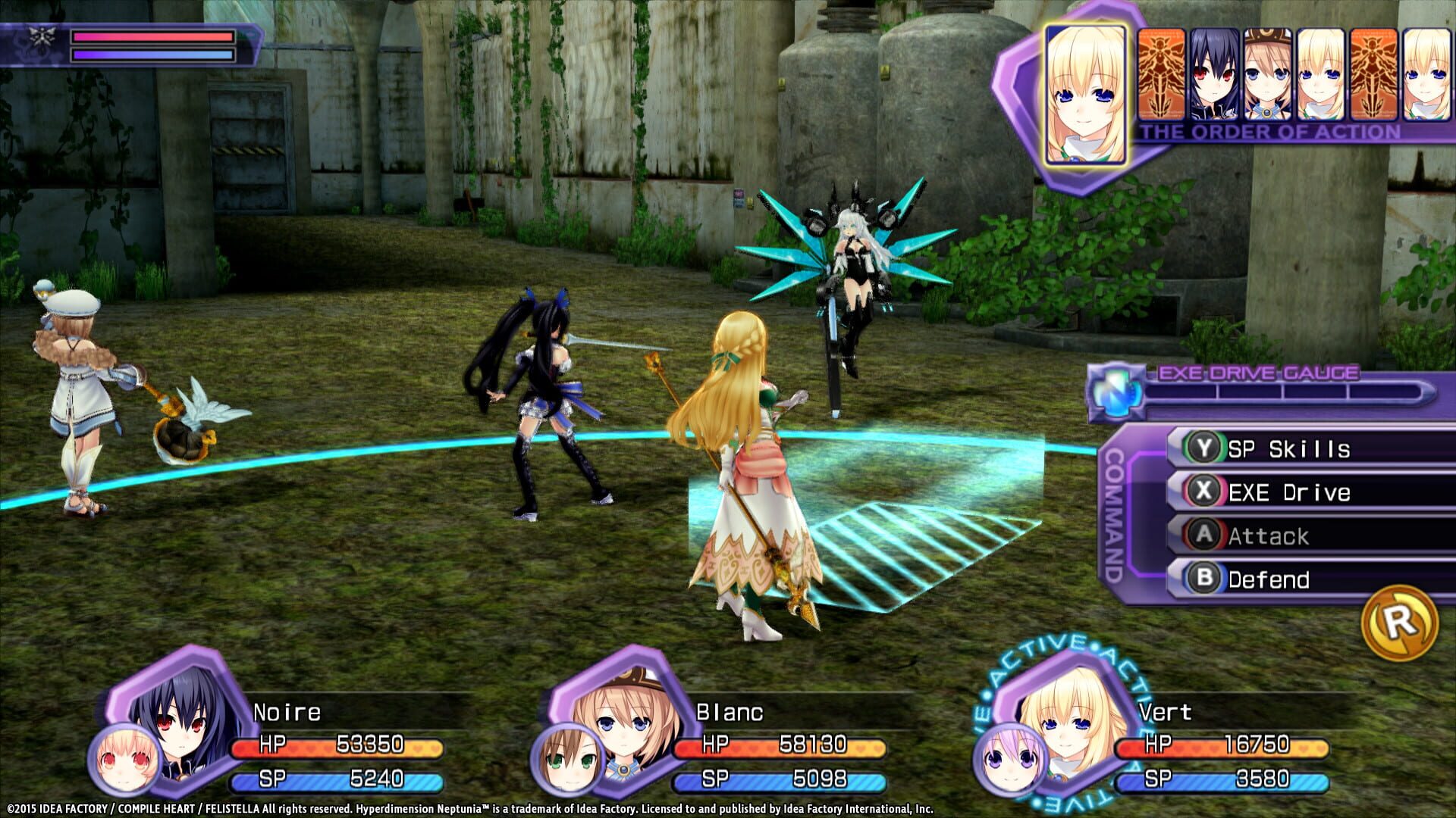 Screenshot for Hyperdimension Neptunia Re;Birth1: Shares Quests