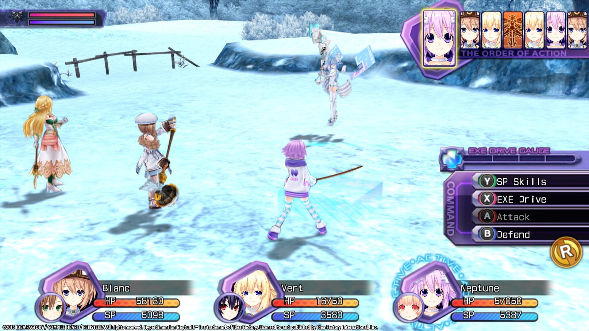 Screenshot for Hyperdimension Neptunia Re;Birth1: Shares Quests