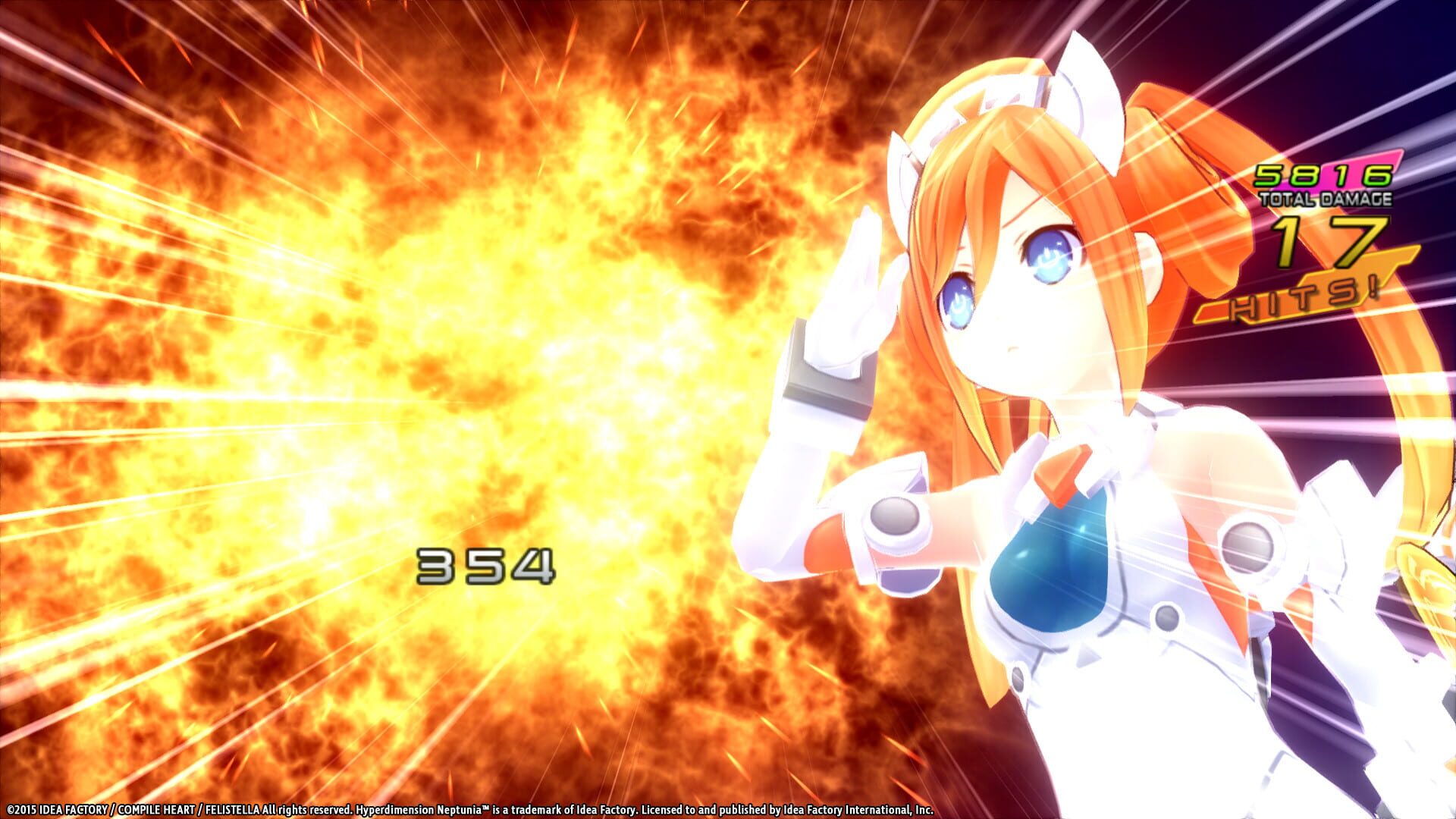 Screenshot for Hyperdimension Neptunia Re;Birth1: Uzume Battle Entry