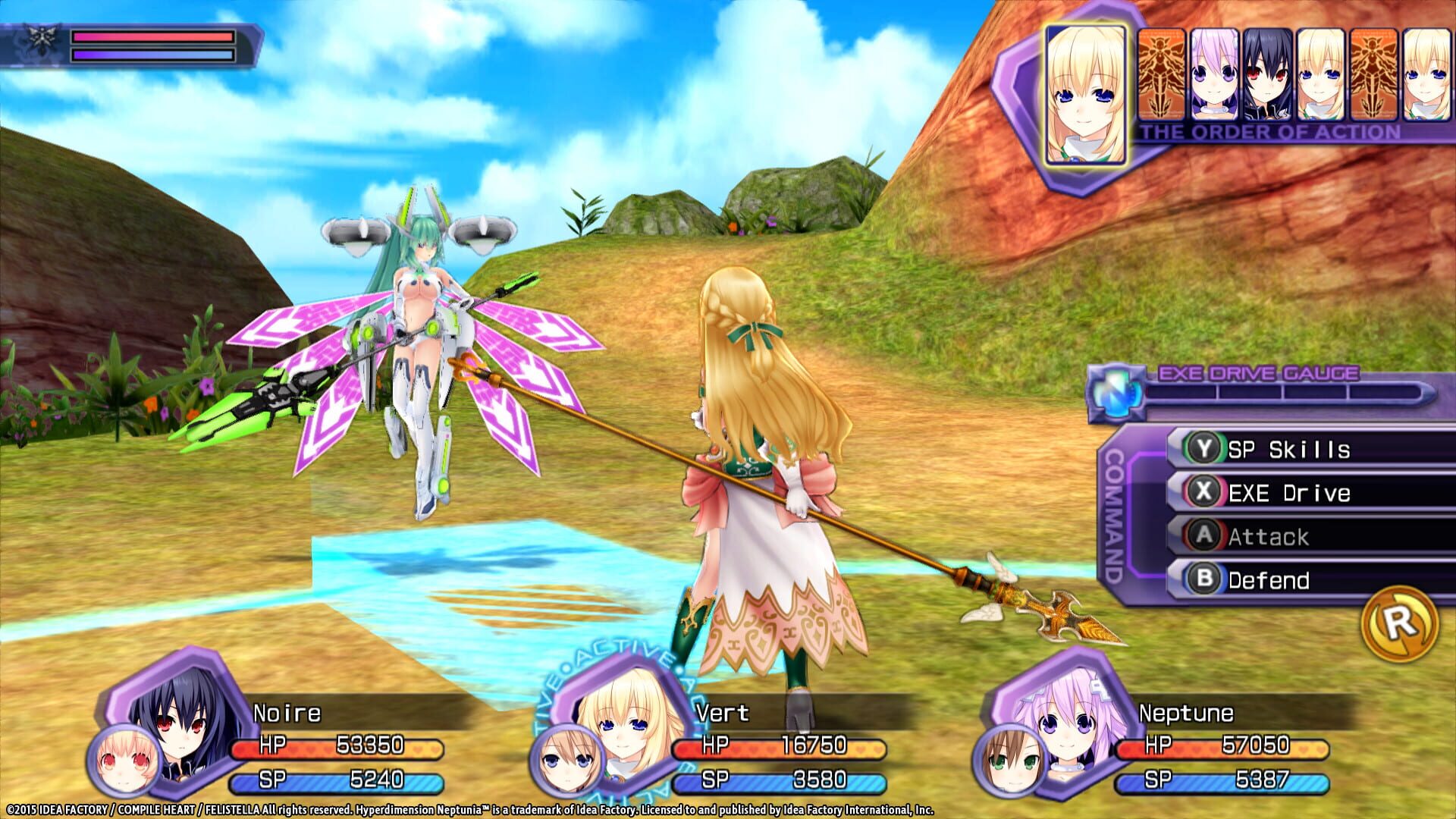 Screenshot for Hyperdimension Neptunia Re;Birth1: Shares Quests