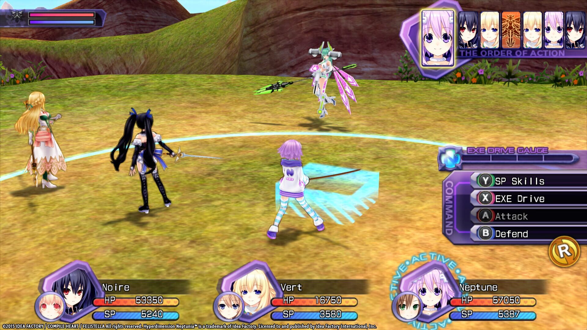 Screenshot for Hyperdimension Neptunia Re;Birth1: Shares Quests