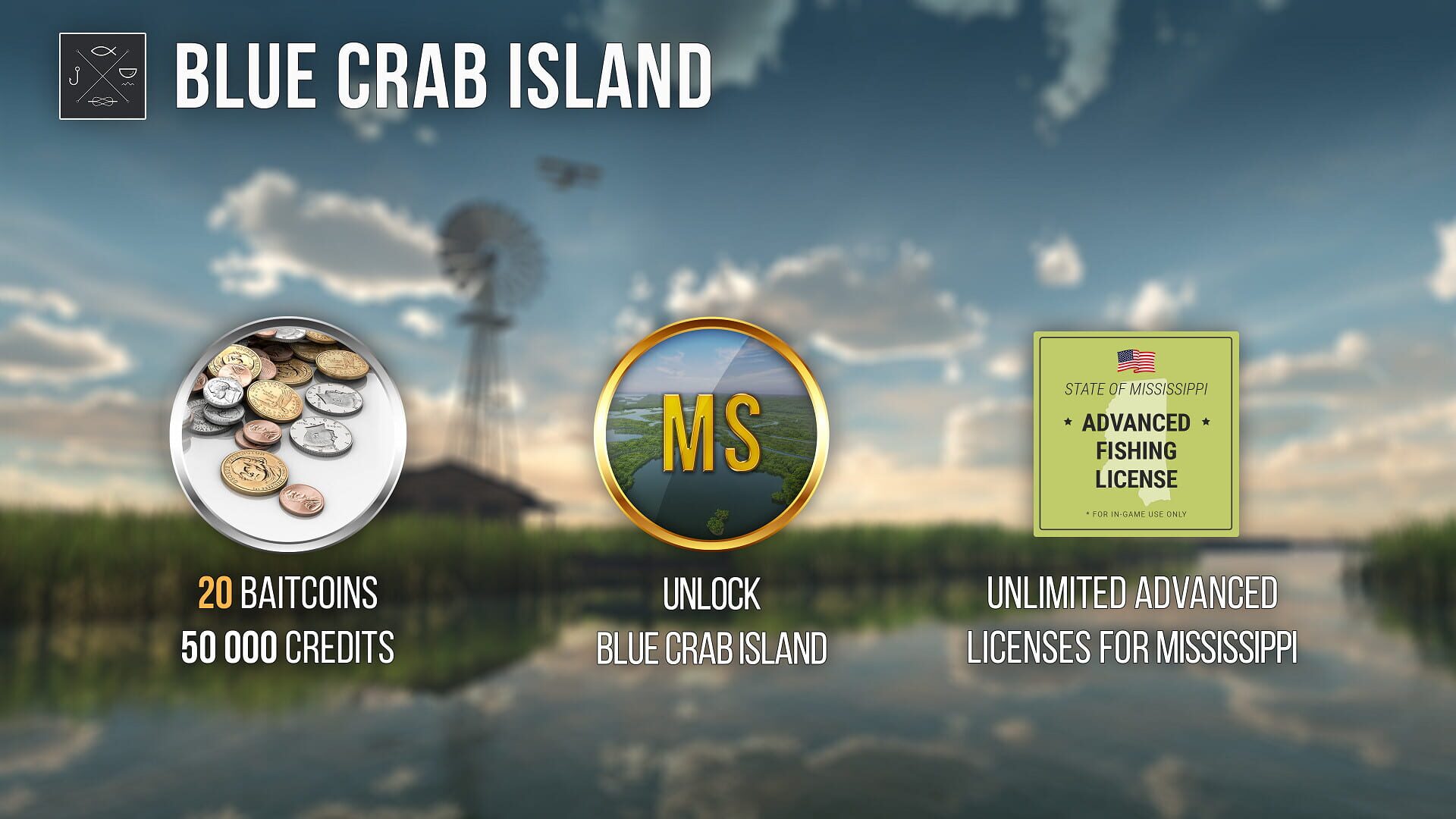 Screenshot for The Fisherman: Fishing Planet - Blue Crab Island Expansion
