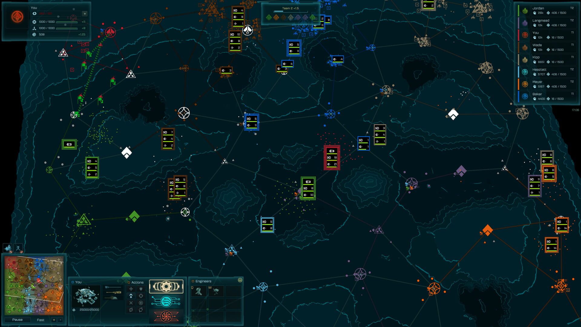 Screenshot for Ashes of the Singularity: Escalation - Hunter / Prey