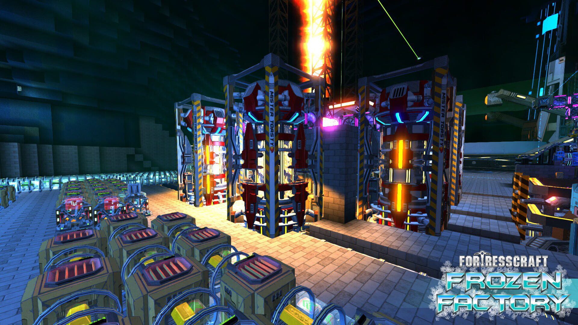 Screenshot for FortressCraft Evolved!: Frozen Factory