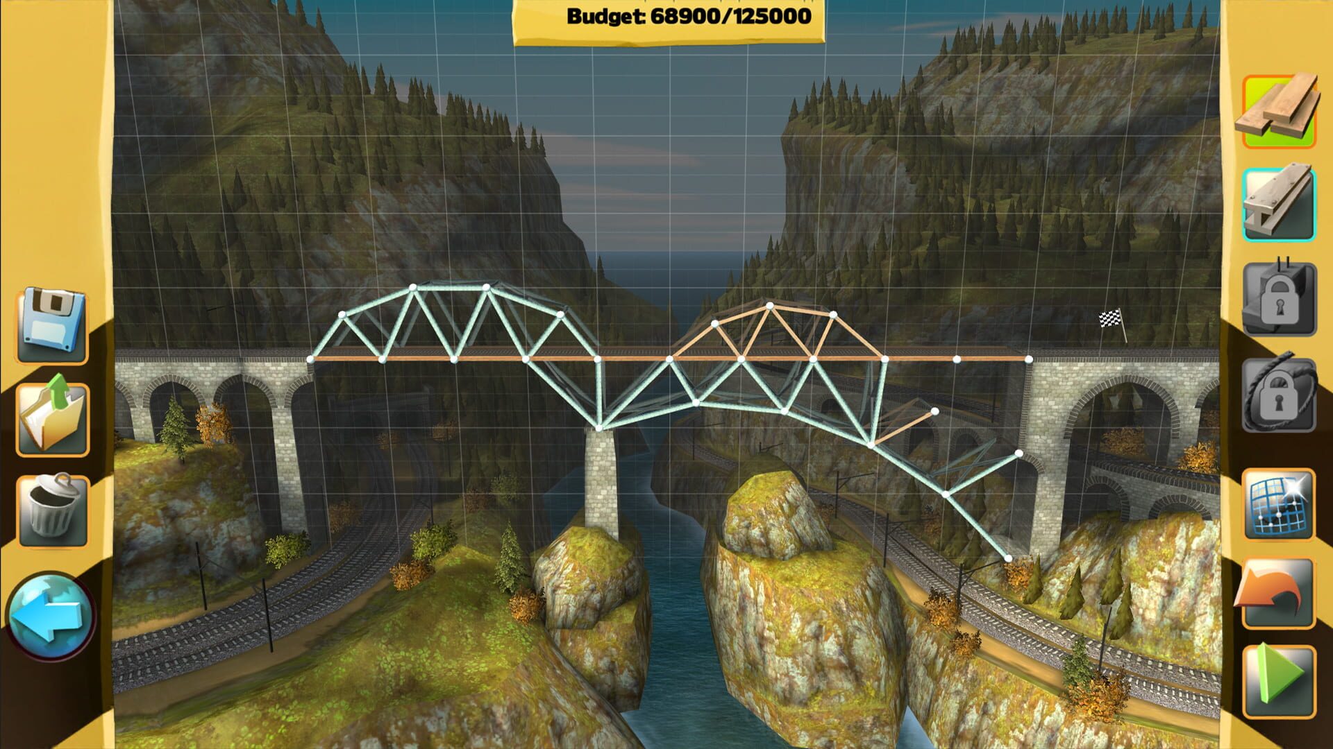 Screenshot for Bridge Constructor Trains: Expansion Pack