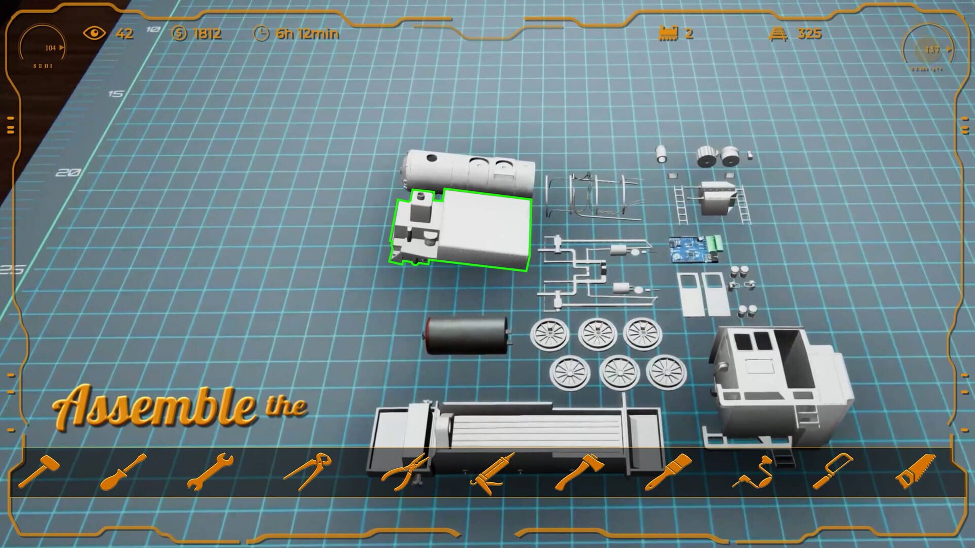 Screenshot for Train Yard Builder