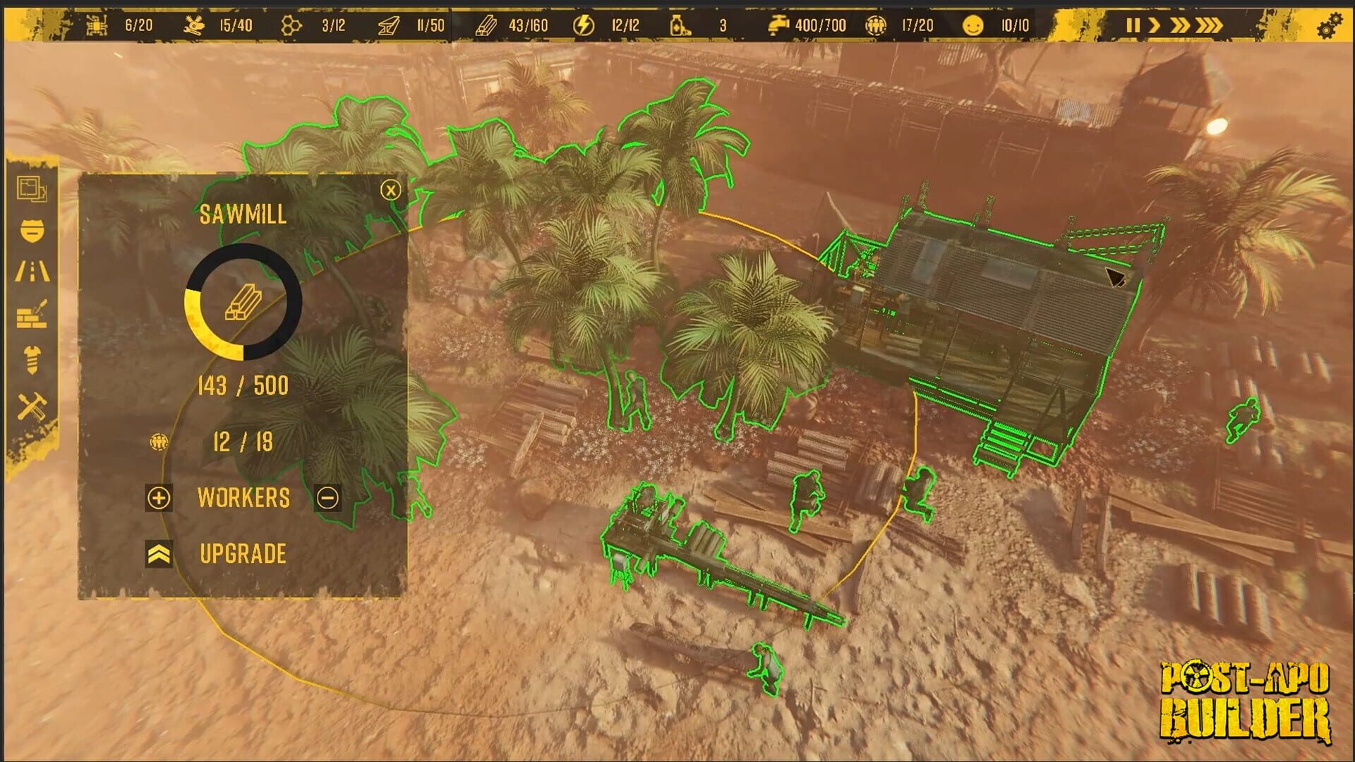 Screenshot for Post-Apo Builder