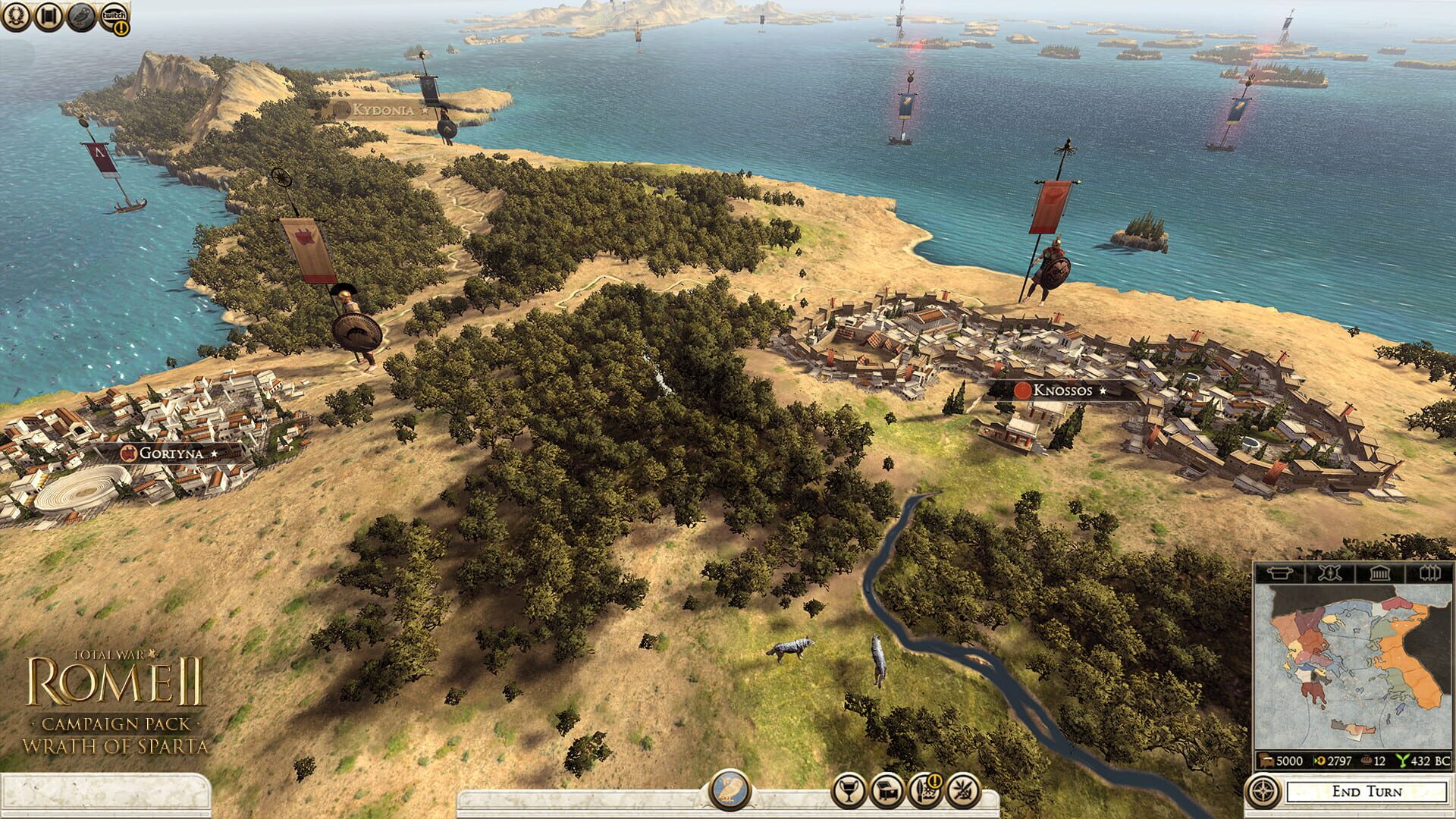 Screenshot for Total War: Rome II - Campaign Pack: Wrath of Sparta