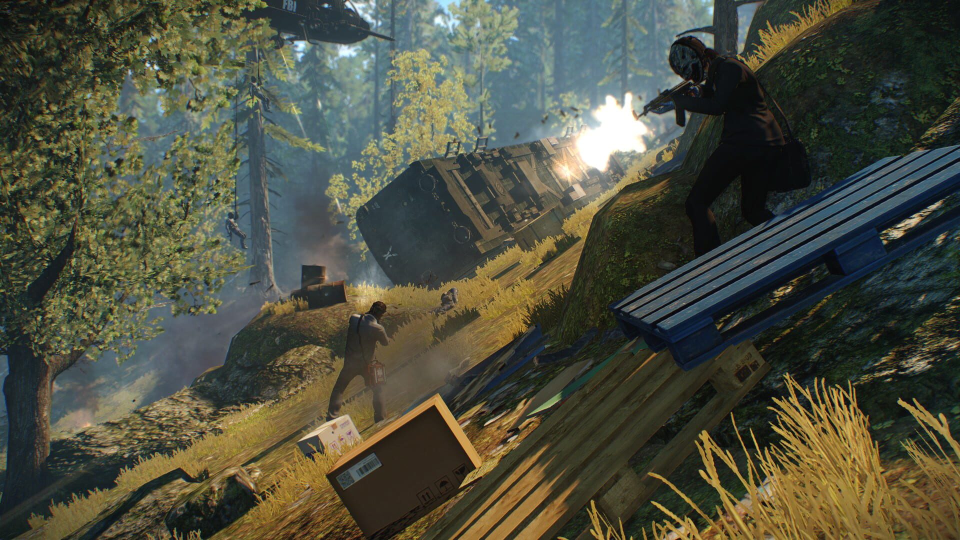 Screenshot for Payday 2: The Bomb Heists