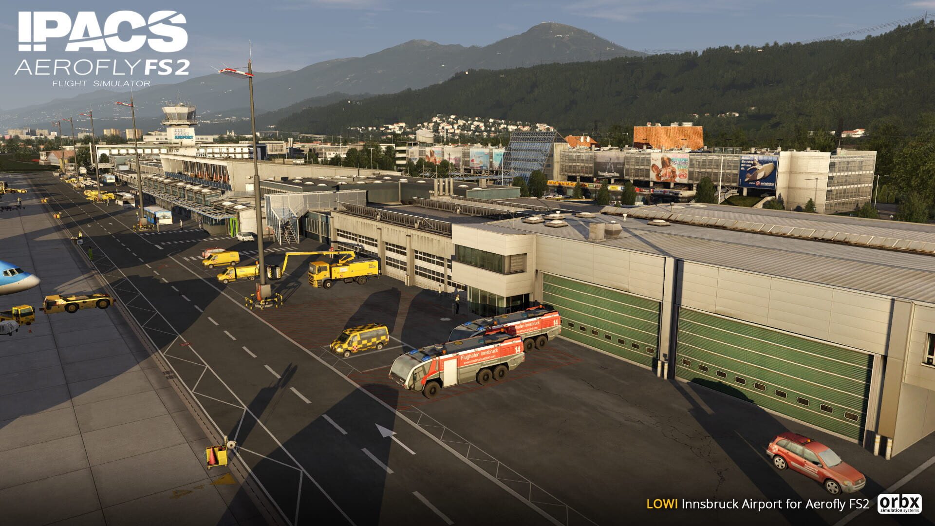 Screenshot for Aerofly FS 2 Flight Simulator: Orbx - Innsbruck Airport