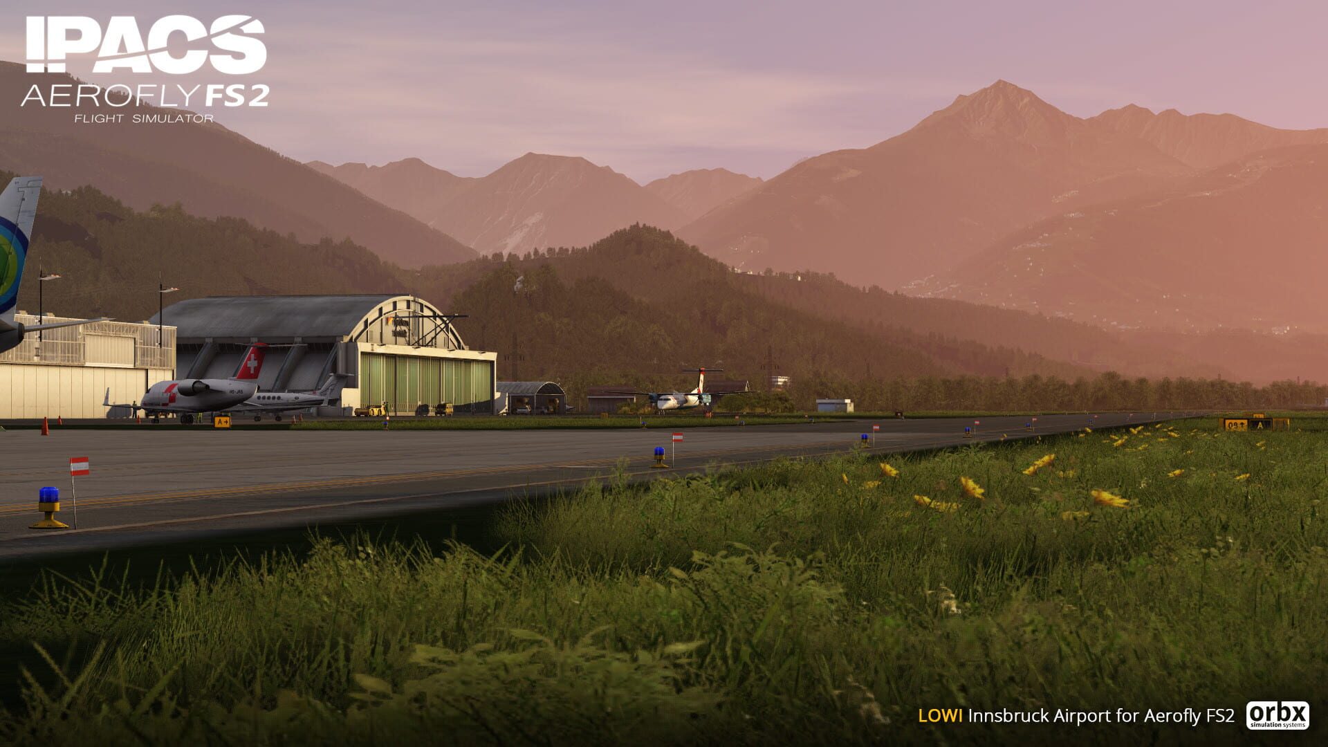 Screenshot for Aerofly FS 2 Flight Simulator: Orbx - Innsbruck Airport