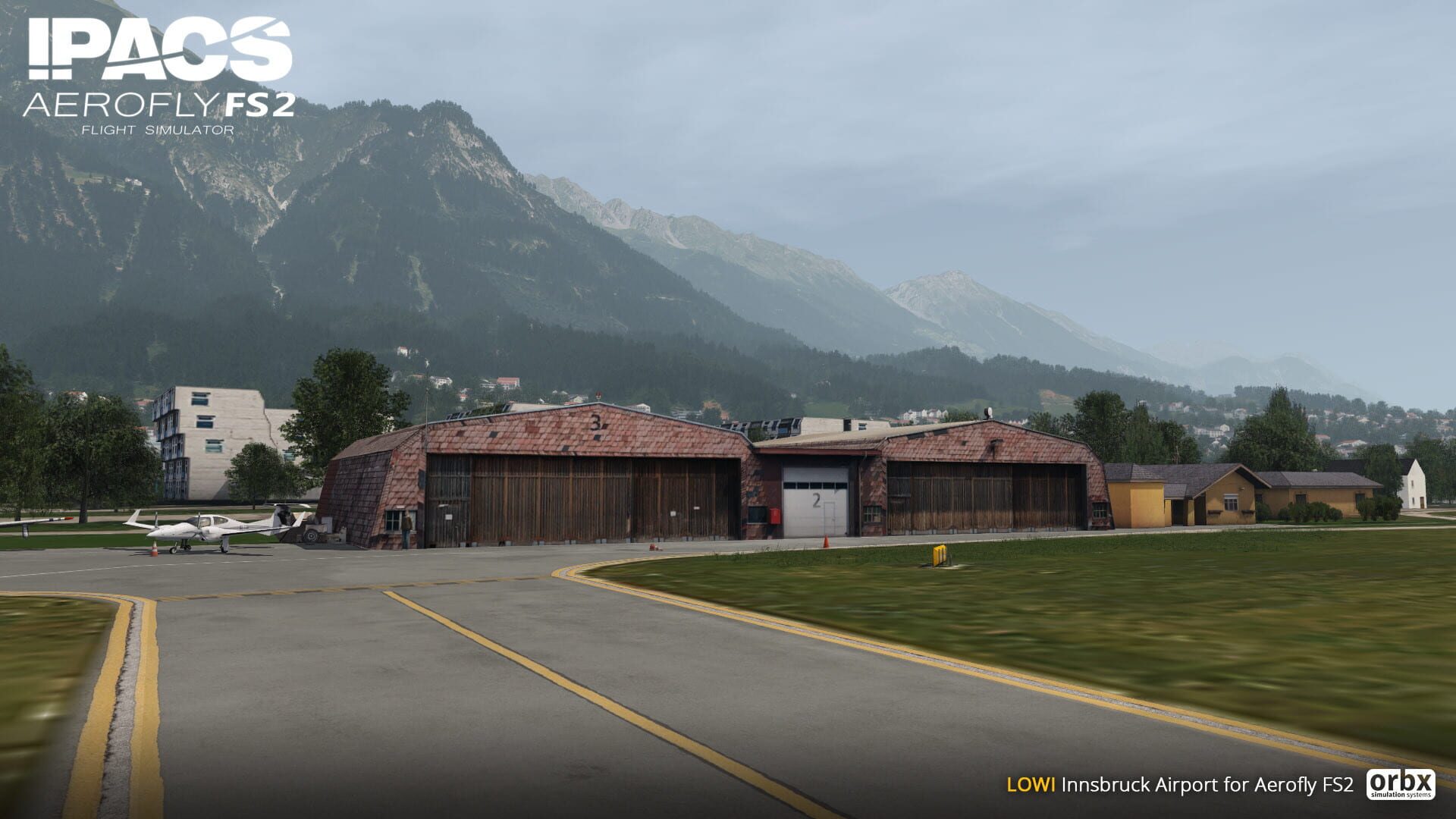 Screenshot for Aerofly FS 2 Flight Simulator: Orbx - Innsbruck Airport
