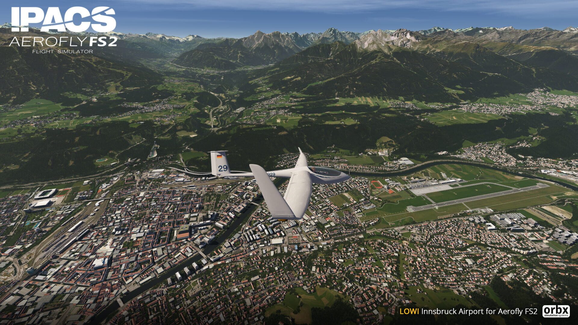 Screenshot for Aerofly FS 2 Flight Simulator: Orbx - Innsbruck Airport