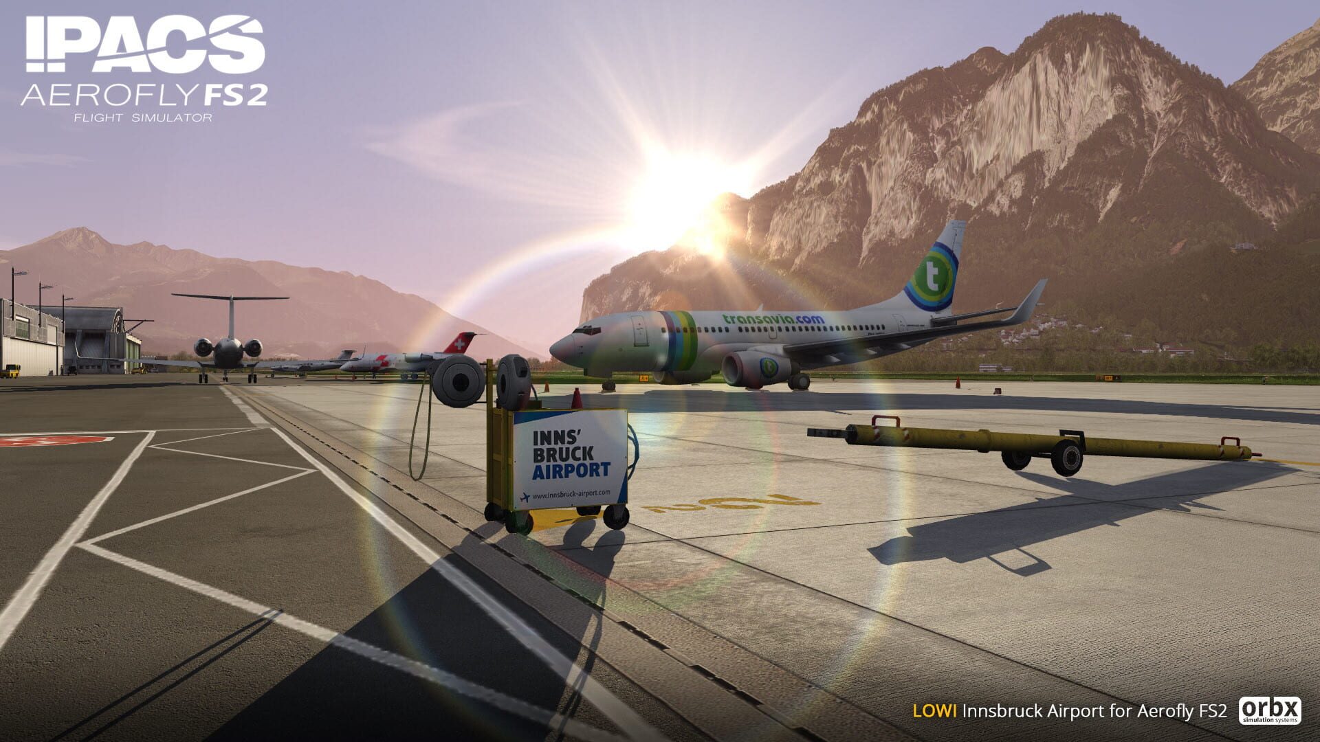 Screenshot for Aerofly FS 2 Flight Simulator: Orbx - Innsbruck Airport