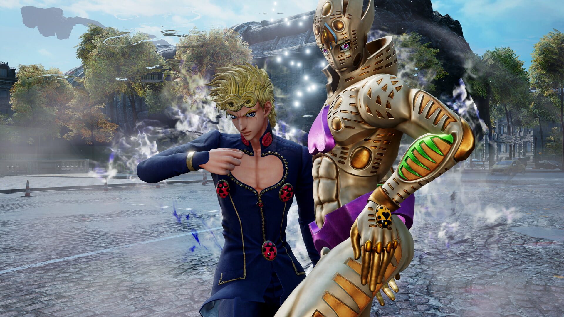 Screenshot for Jump Force: Character Pack 14 - Giorno Giovanna