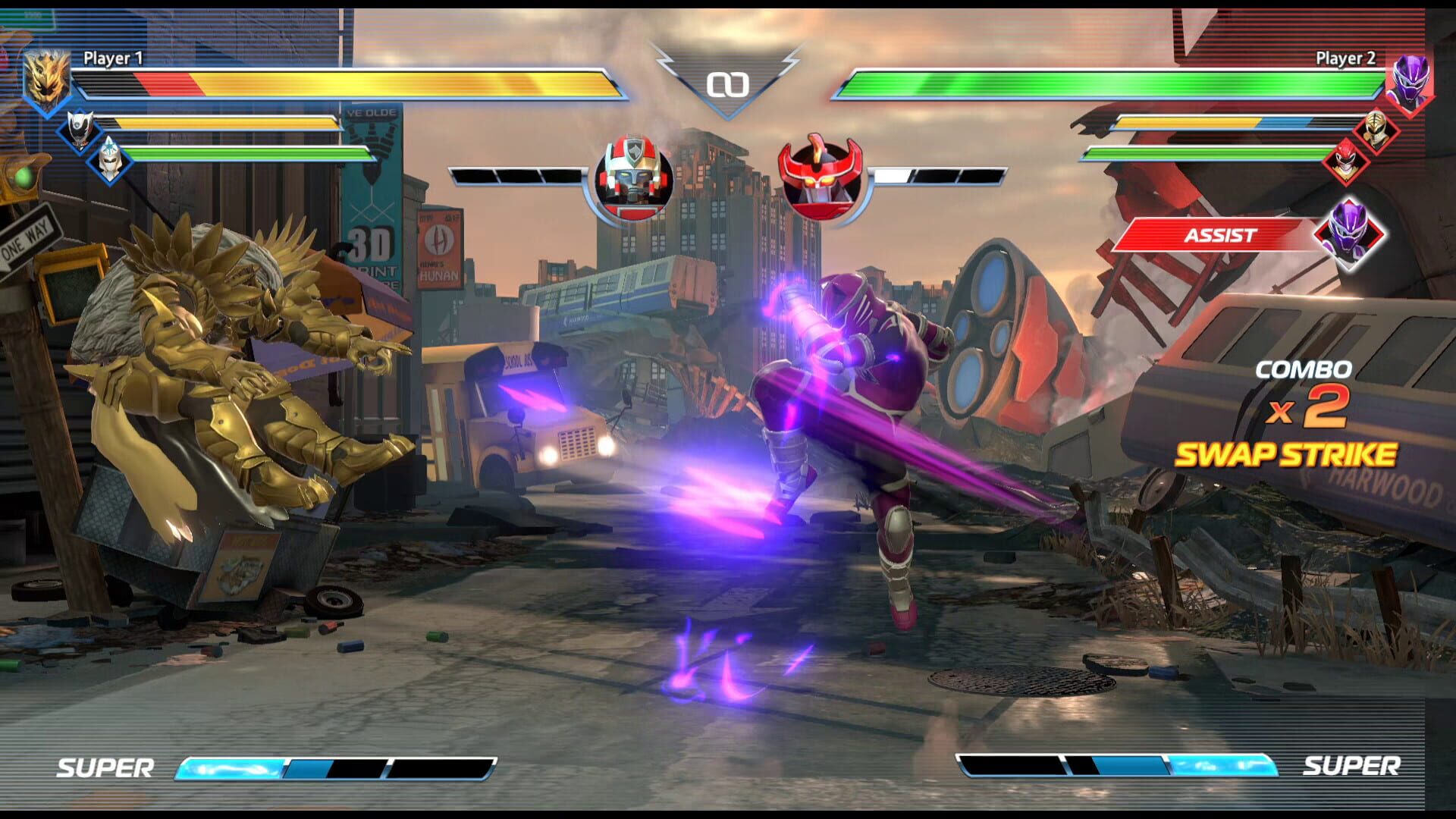 Screenshot for Power Rangers: Battle for the Grid - Robert James Jungle Fury