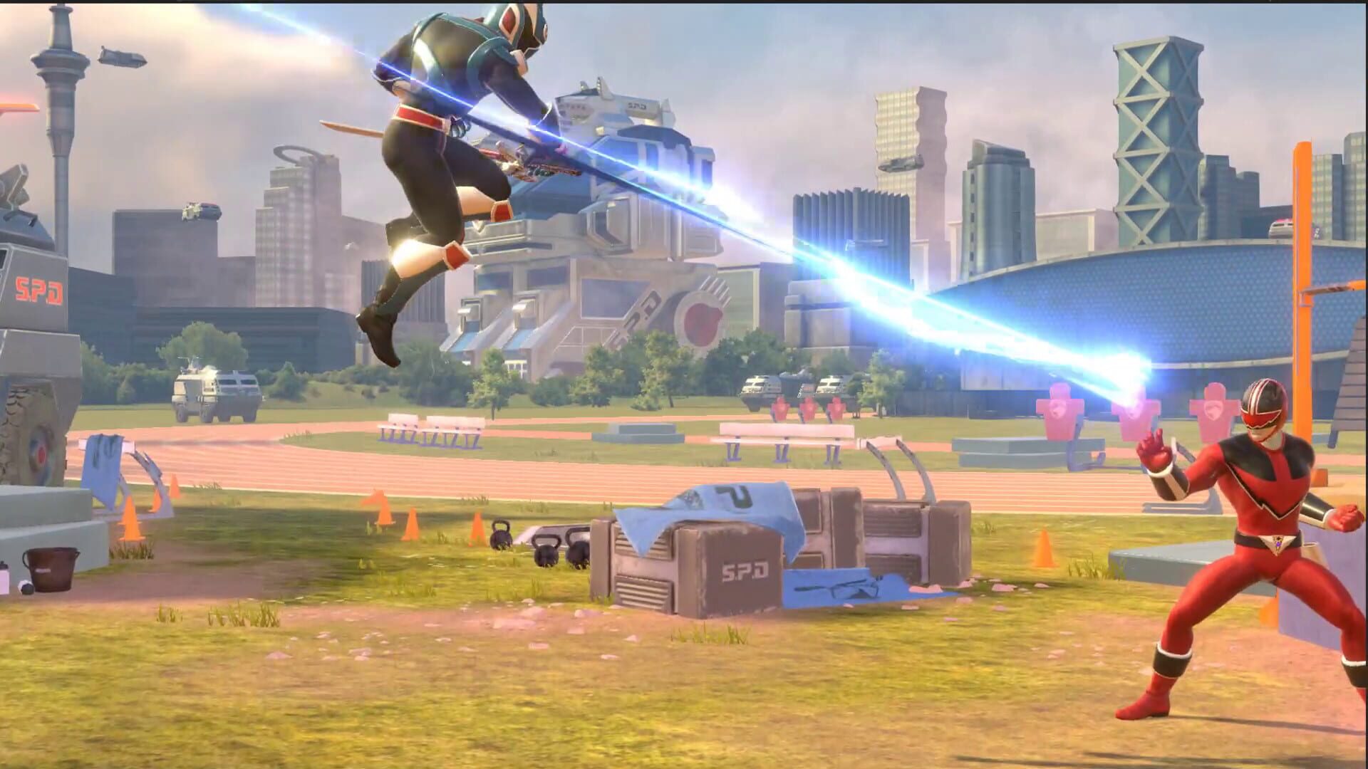 Screenshot for Power Rangers: Battle for the Grid - Anubis Cruger SPD Shadow Ranger