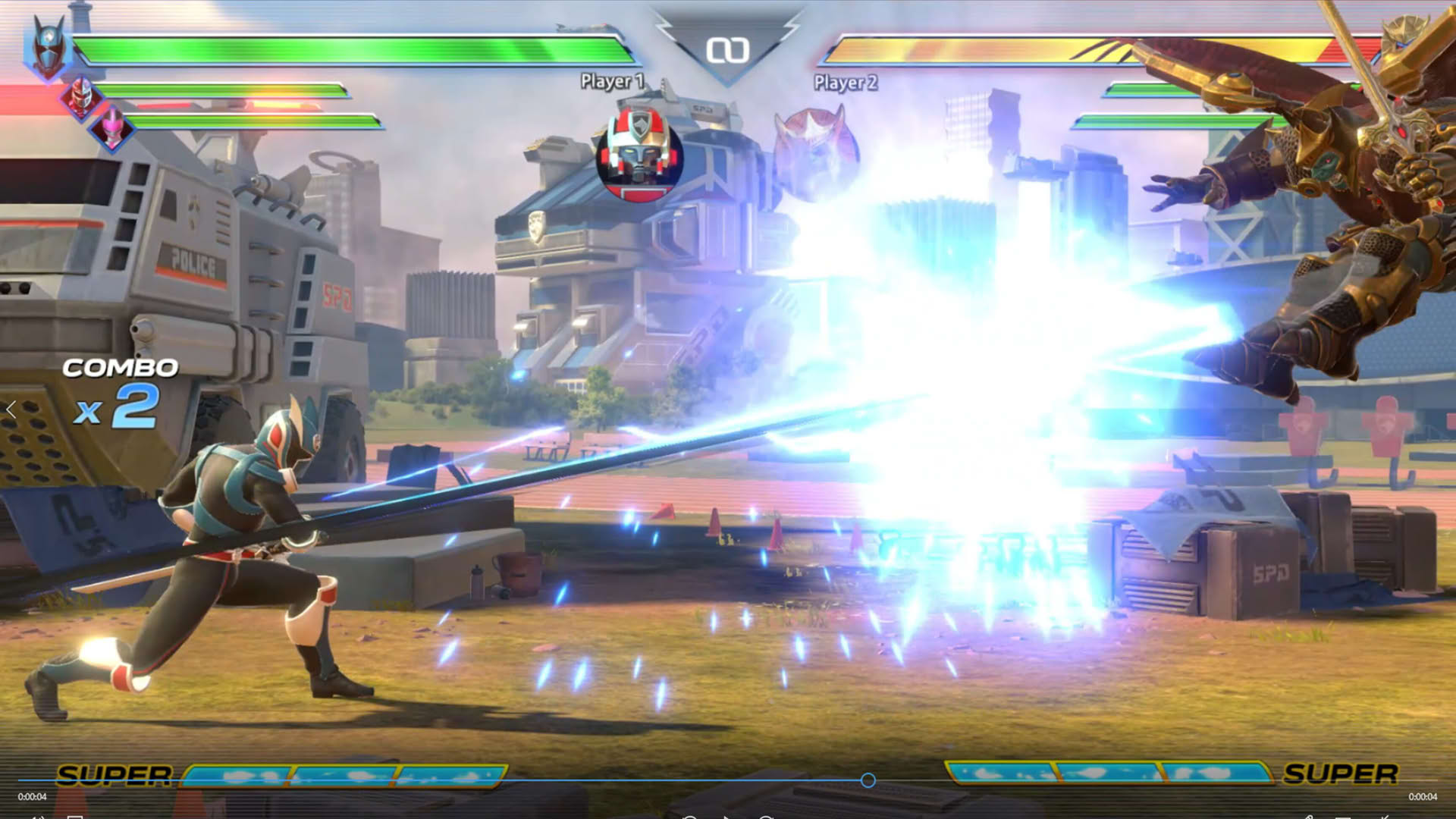 Screenshot for Power Rangers: Battle for the Grid - Anubis Cruger SPD Shadow Ranger